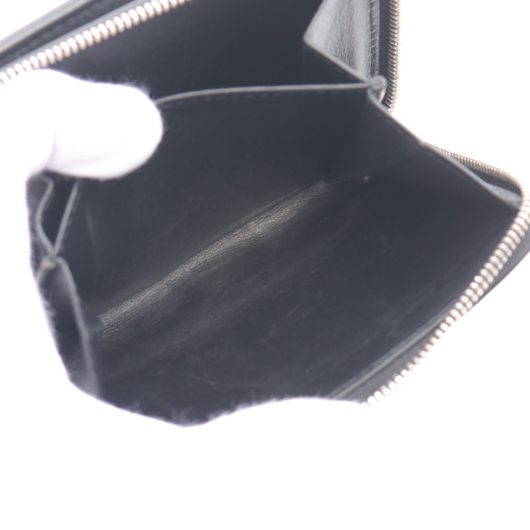 Balenciaga Balenciaga Everyday Billfold Bi-Fold Wallet Leather Black Size ONE SIZE - 8 Thumbnail