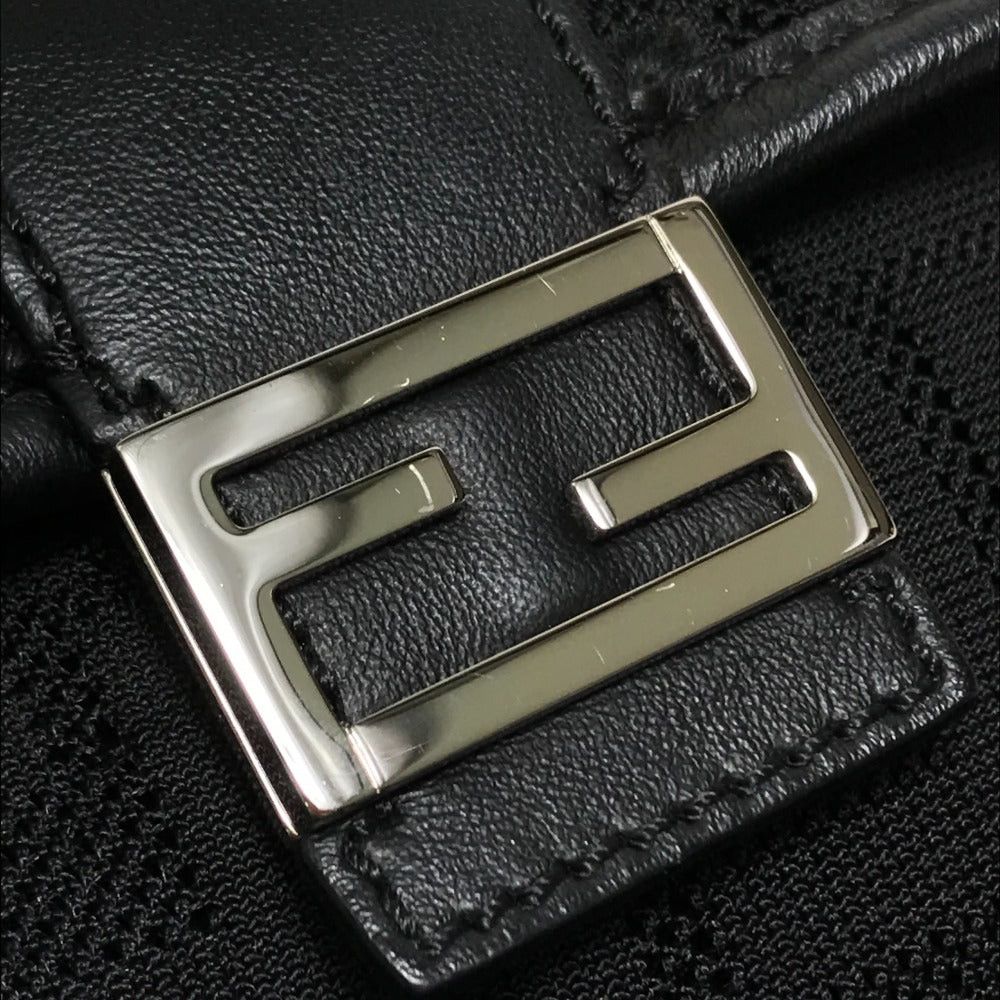 Fendi Fendi 7Vz049 Belt Bag Zukka Ff Pattern Briefcase Cross Body Shoulder Fabric/Leather Men Nero Black/Red Size ONE SIZE - 5 Thumbnail