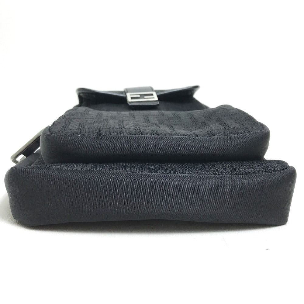 Fendi Fendi 7Vz049 Belt Bag Zukka Ff Pattern Briefcase Cross Body Shoulder Fabric/Leather Men Nero Black/Red Size ONE SIZE - 3 Thumbnail