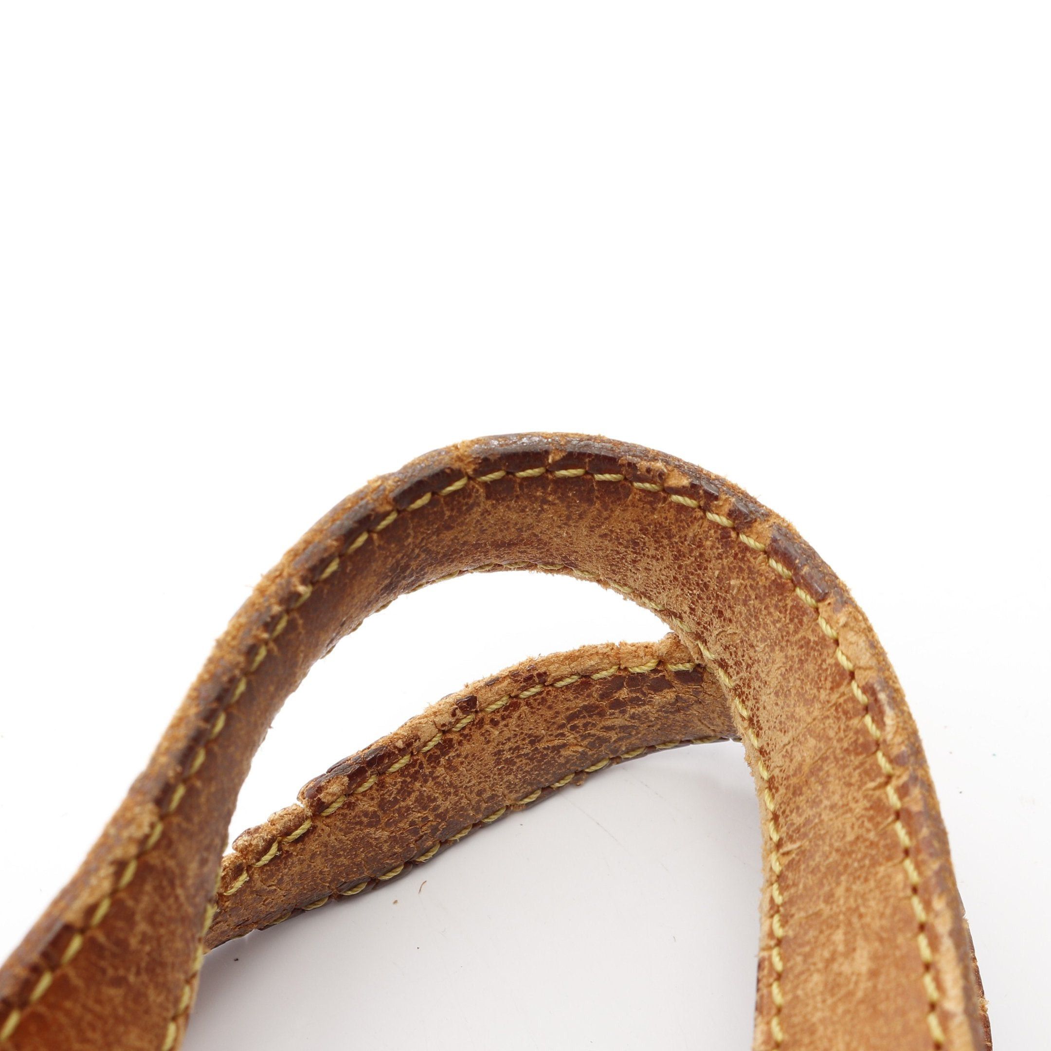 Louis Vuitton Louis Vuitton Saxople 35 Monogram Boston Bag Leather Brown Size ONE SIZE - 9 Thumbnail