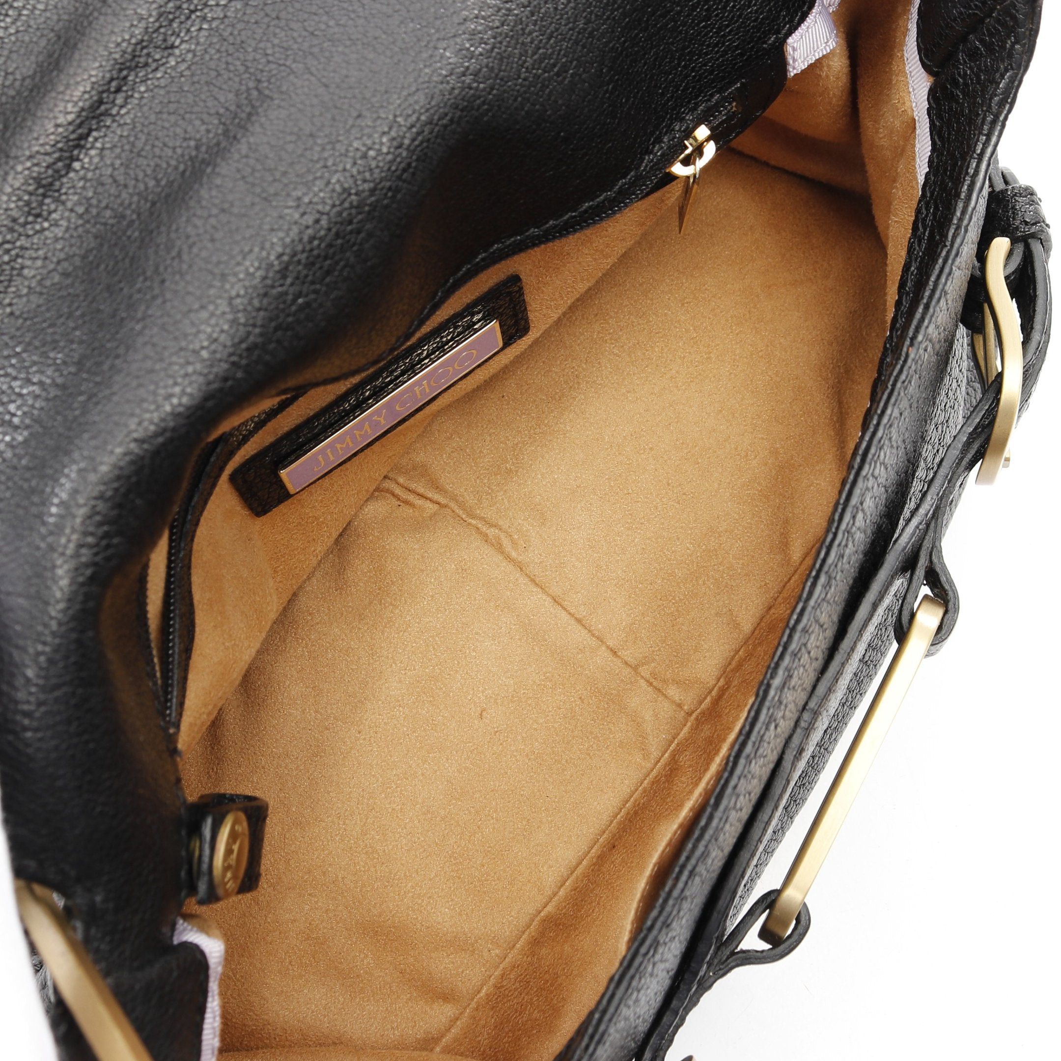 Jimmy Choo Jimmy Choo Handbag Leather Black Size ONE SIZE - 3 Thumbnail