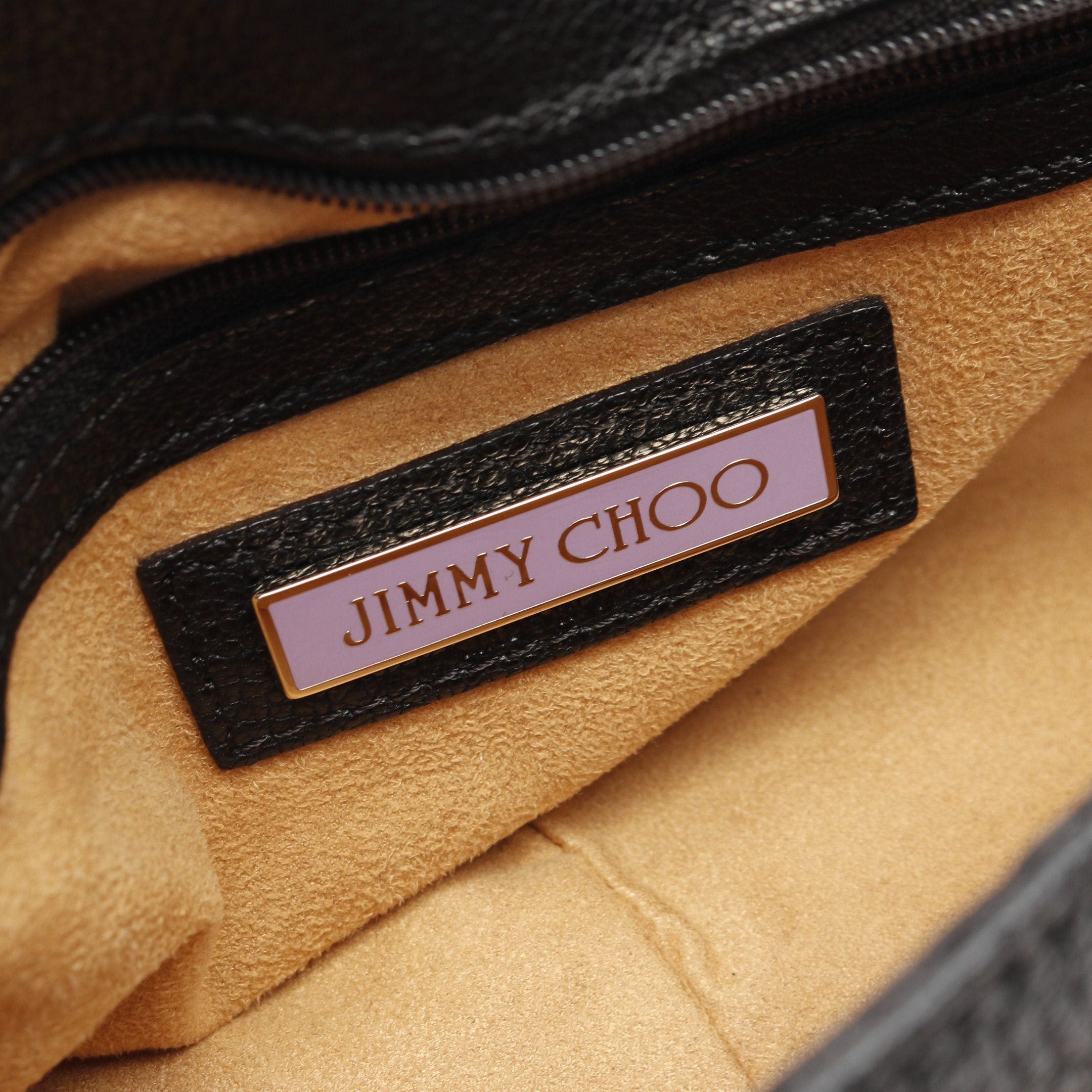 Jimmy Choo Jimmy Choo Handbag Leather Black Size ONE SIZE - 4 Thumbnail