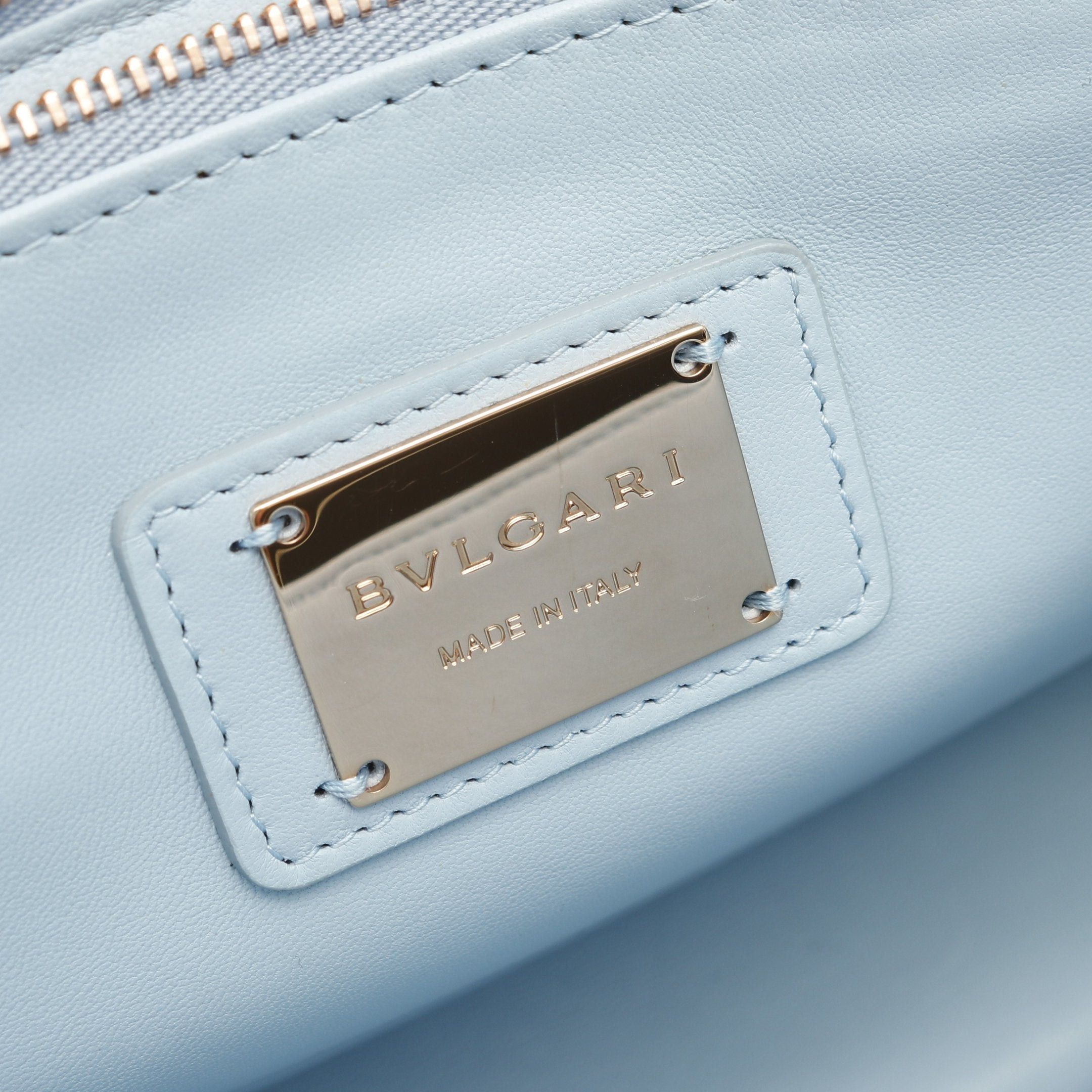 Bvlgari Bvlgari Chain Handbag Leather Silver Python Embossed Size ONE SIZE - 4 Thumbnail