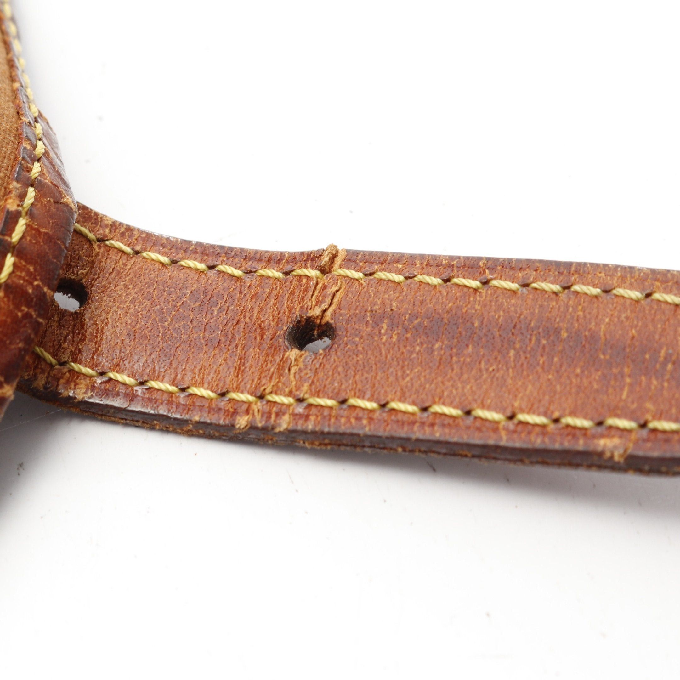 Louis Vuitton Louis Vuitton Saumur 30 Monogram Shoulder Bag Leather Brown Size ONE SIZE - 13 Thumbnail