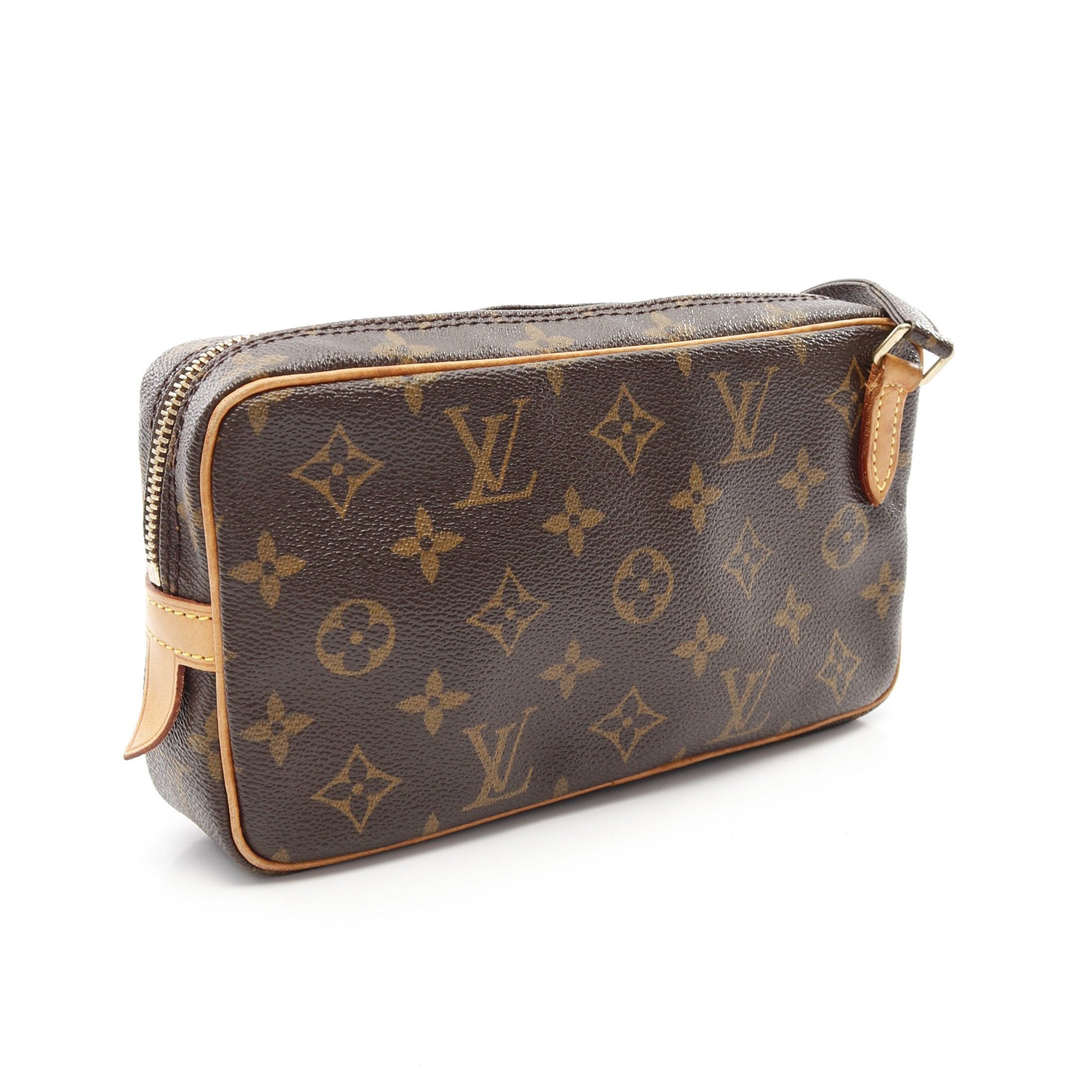 Louis Vuitton Louis Vuitton Marly Monogram Shoulder Bag Leather Brown Size ONE SIZE - 2 Thumbnail