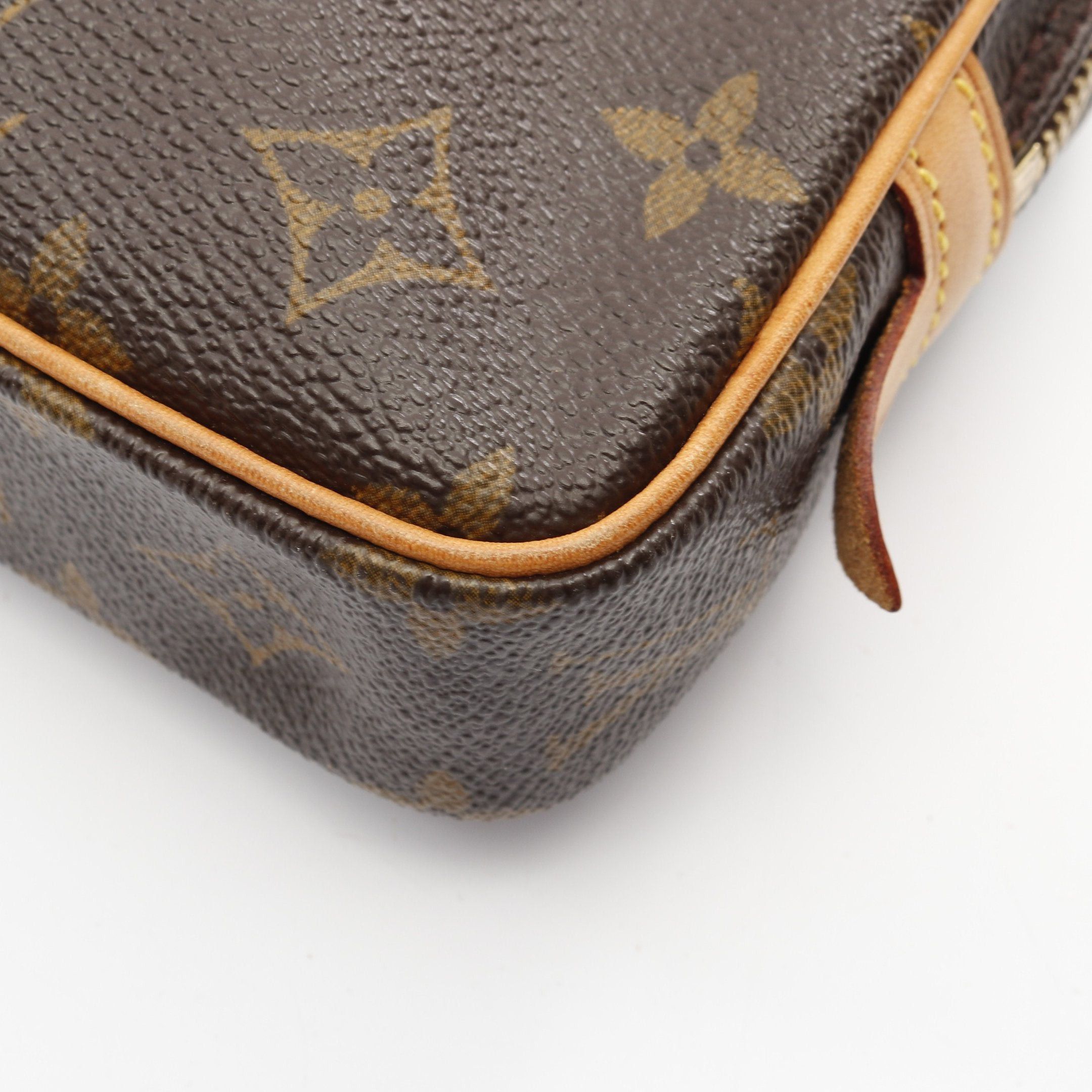 Louis Vuitton Louis Vuitton Marly Monogram Shoulder Bag Leather Brown Size ONE SIZE - 7 Thumbnail