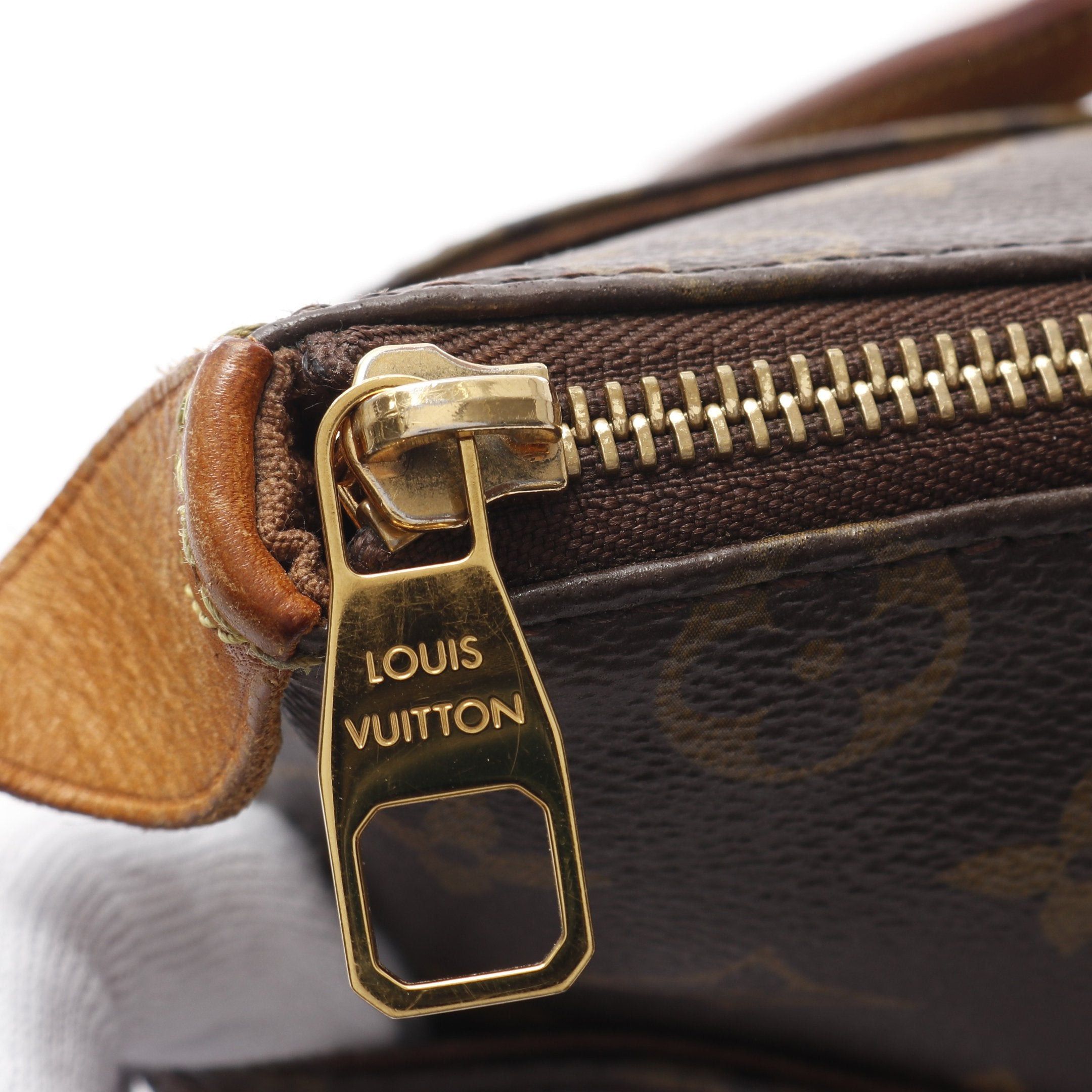 Louis Vuitton Louis Vuitton Totally Pm Monogram Shoulder Bag Tote Leather Brown Size ONE SIZE - 7 Thumbnail