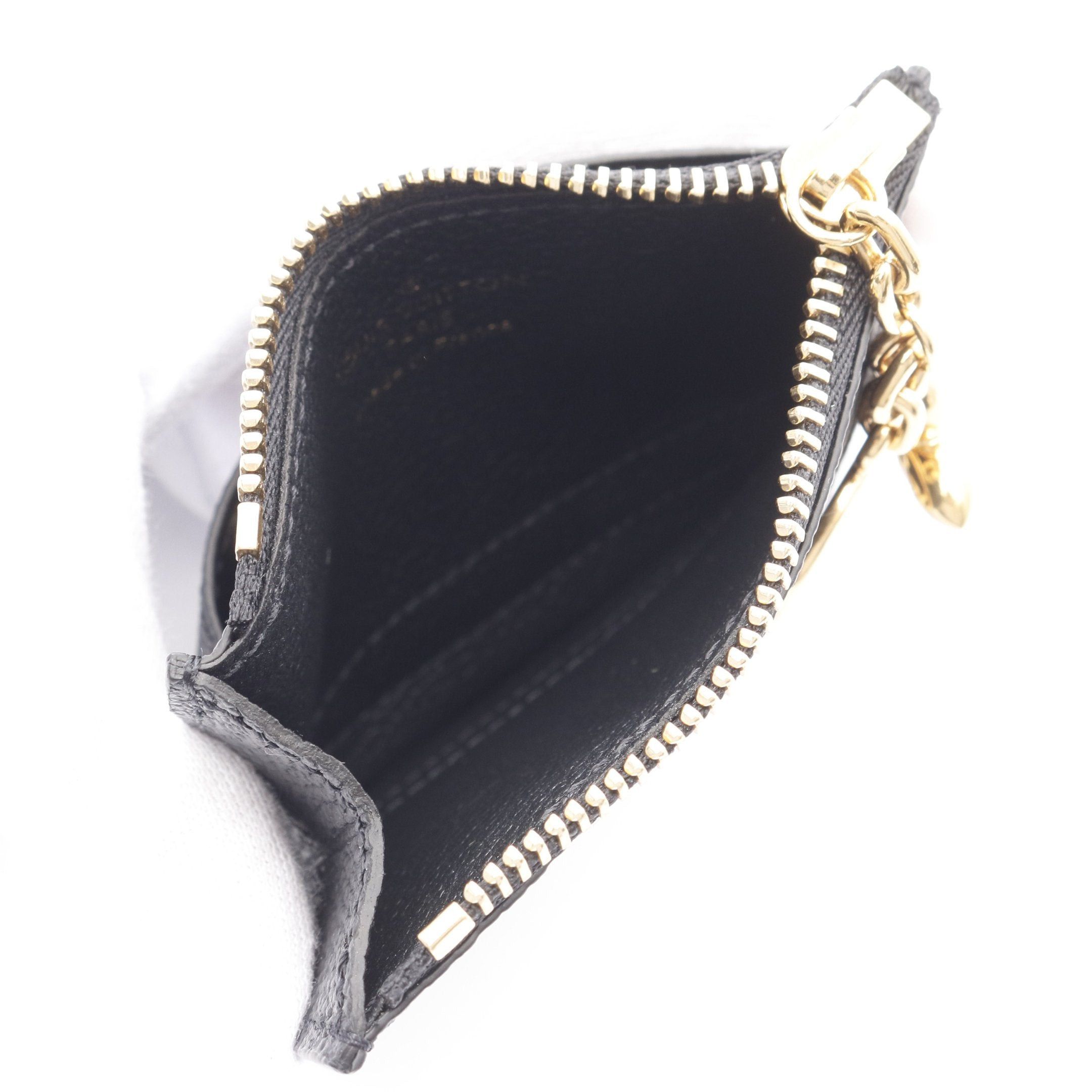 Louis Vuitton Louis Vuitton Porto Cult Flora Monogram Empreinte Noir Card Case Coin Purse Leather Black Size ONE SIZE - 3 Thumbnail