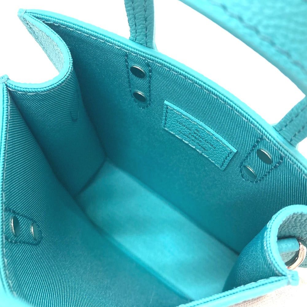 Louis Vuitton Louis Vuitton N60495 Damier Checkerboard Sac Pla Xs Briefcase 2 Way Bag Handbag Vertical Shoulder Leather Women Turquoise Blue (Colour, Color) Size ONE SIZE - 10 Thumbnail