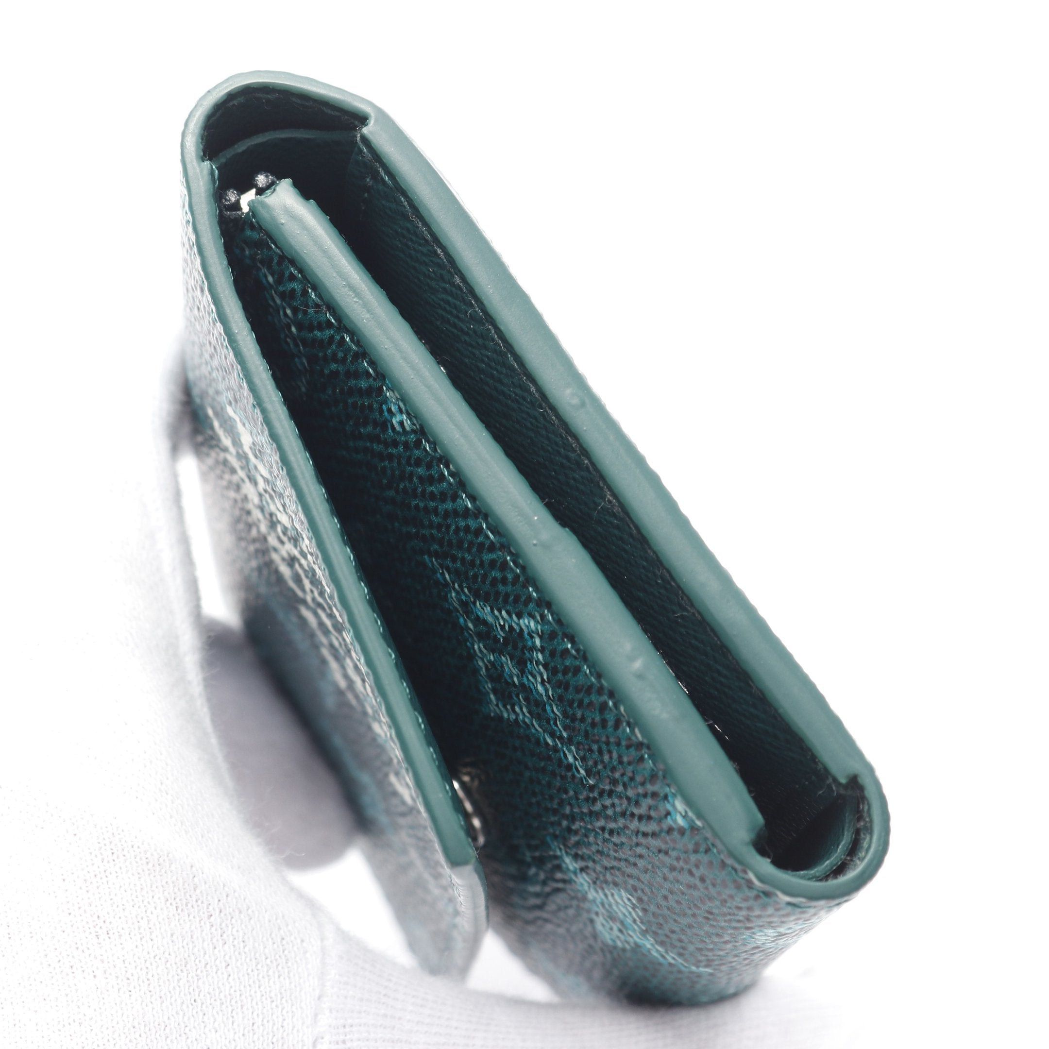 Louis Vuitton Louis Vuitton Victor Wallet Monogram Heritage Veil Trifold Green Size ONE SIZE - 8 Thumbnail