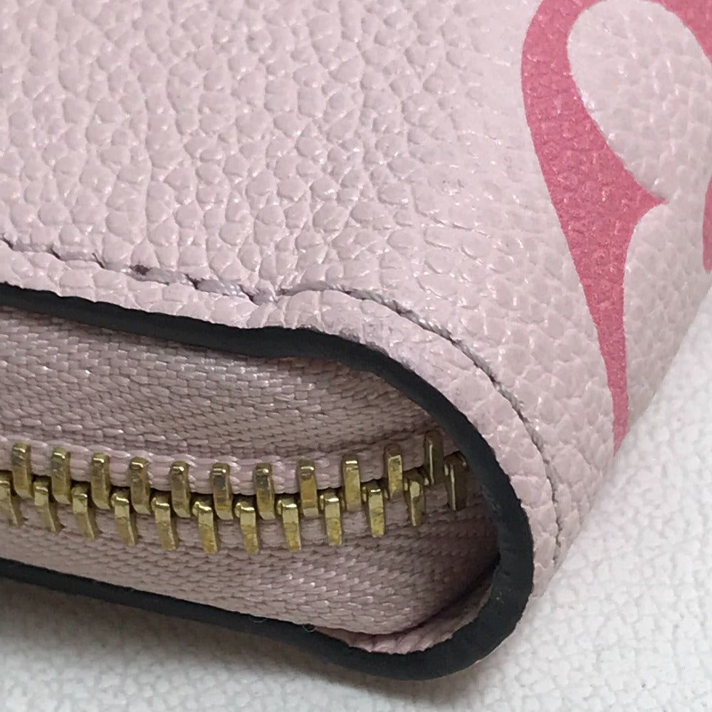 Louis Vuitton Louis Vuitton M80403 Monogram Amplant By The Pool Zippy Wallet Long Leather Women Butonde Rose Pink Size ONE SIZE - 4 Thumbnail