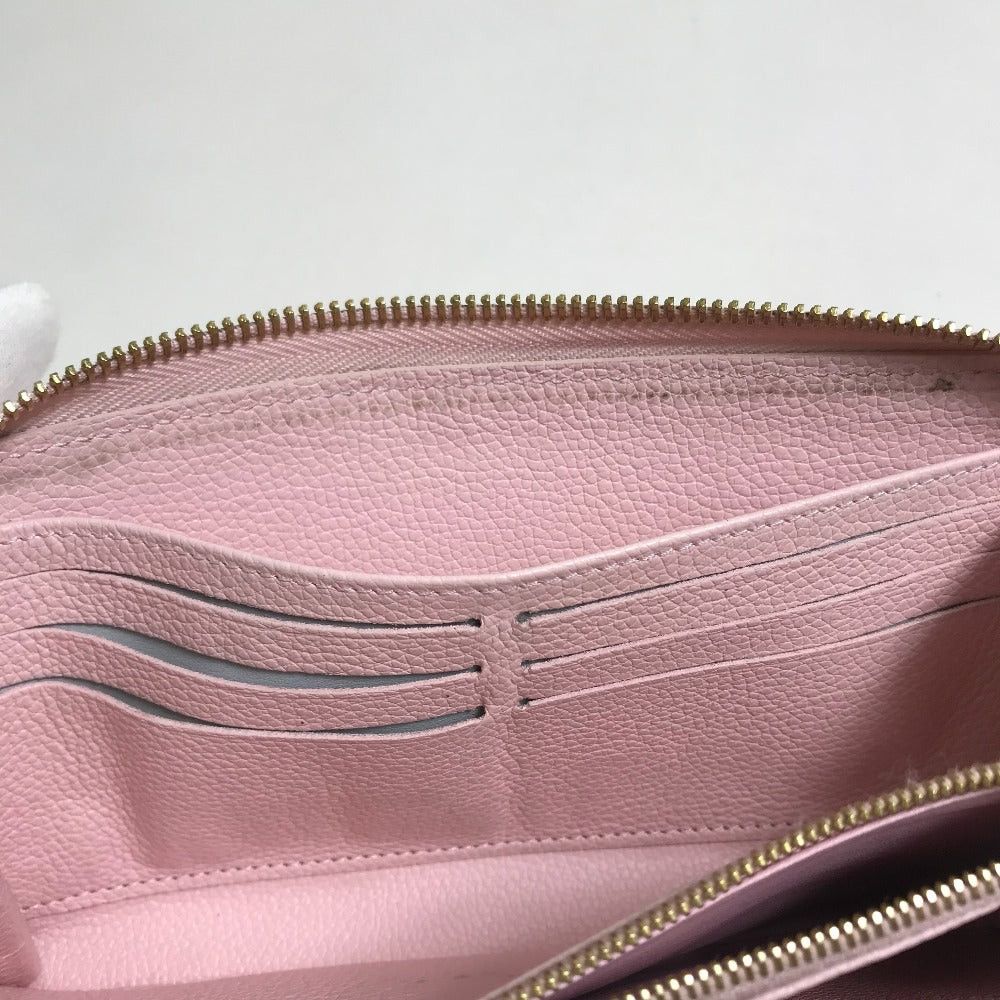 Louis Vuitton Louis Vuitton M80403 Monogram Amplant By The Pool Zippy Wallet Long Leather Women Butonde Rose Pink Size ONE SIZE - 10 Thumbnail