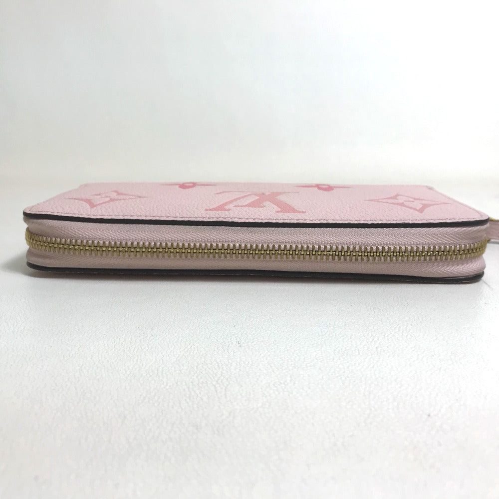 Louis Vuitton Louis Vuitton M80403 Monogram Amplant By The Pool Zippy Wallet Long Leather Women Butonde Rose Pink Size ONE SIZE - 3 Thumbnail