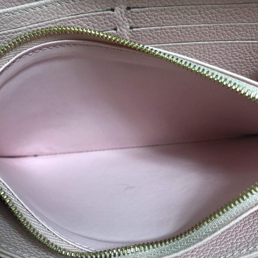 Louis Vuitton Louis Vuitton M80403 Monogram Amplant By The Pool Zippy Wallet Long Leather Women Butonde Rose Pink Size ONE SIZE - 8 Thumbnail