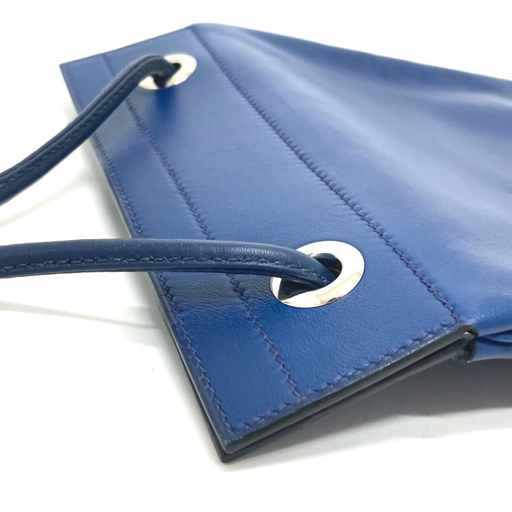 Hermes Hermes Leather Aline. Mini Briefcase Pochette Metis Shoulder Bag Swift Women Broodmalt Blue Size ONE SIZE - 7 Thumbnail