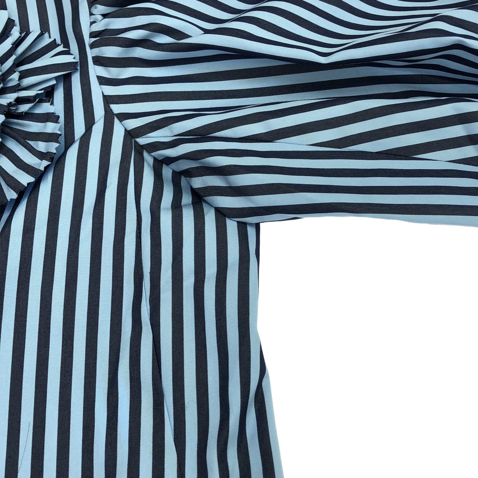 Kate Spade Kate Spade K9740 Shirt Light Blue Navy Stripe Cotton Size ONE SIZE - 8 Thumbnail