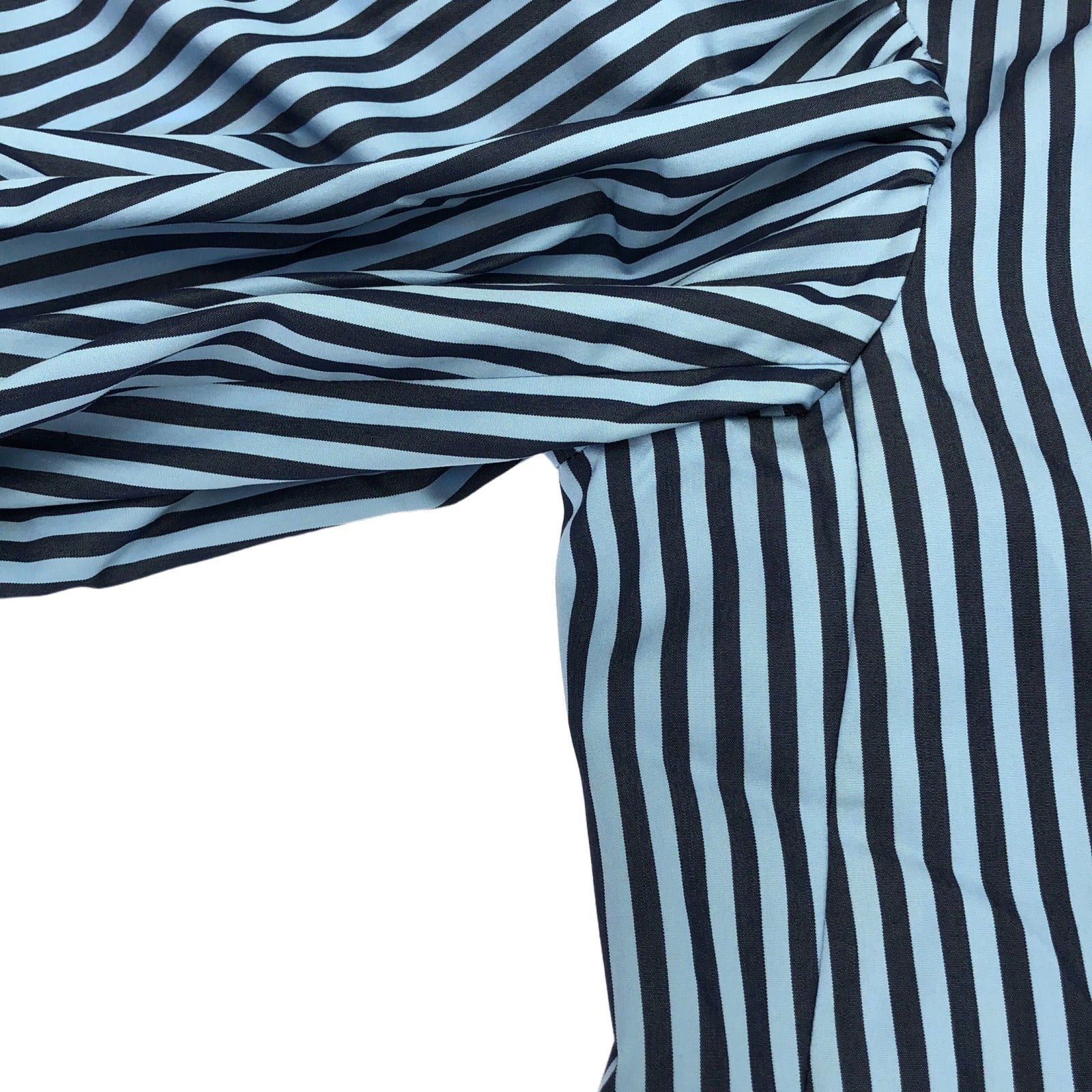 Kate Spade Kate Spade K9740 Shirt Light Blue Navy Stripe Cotton Size ONE SIZE - 9 Thumbnail