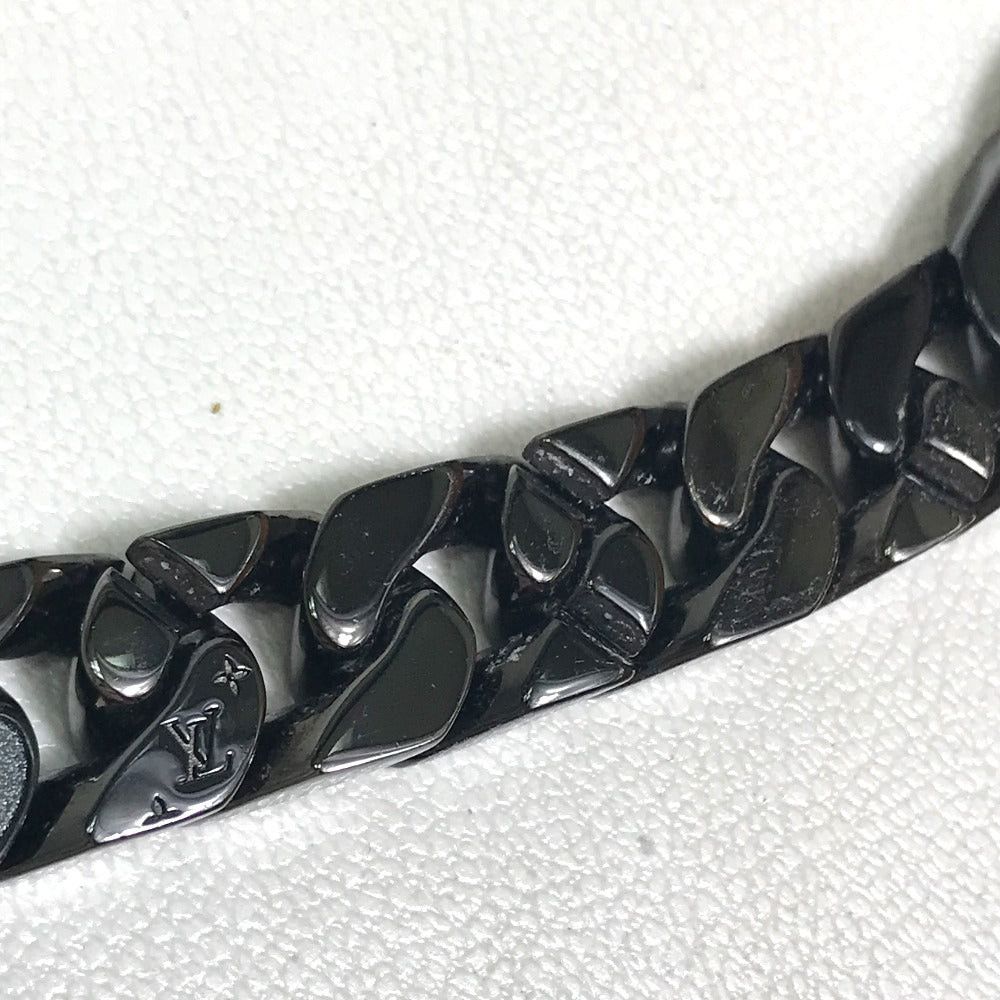 Louis Vuitton Louis Vuitton Mp2853 Lv Collier Chain Links Pâtise (Cheese) Accessories Necklace Metal Men Black/Green Size ONE SIZE - 8 Thumbnail