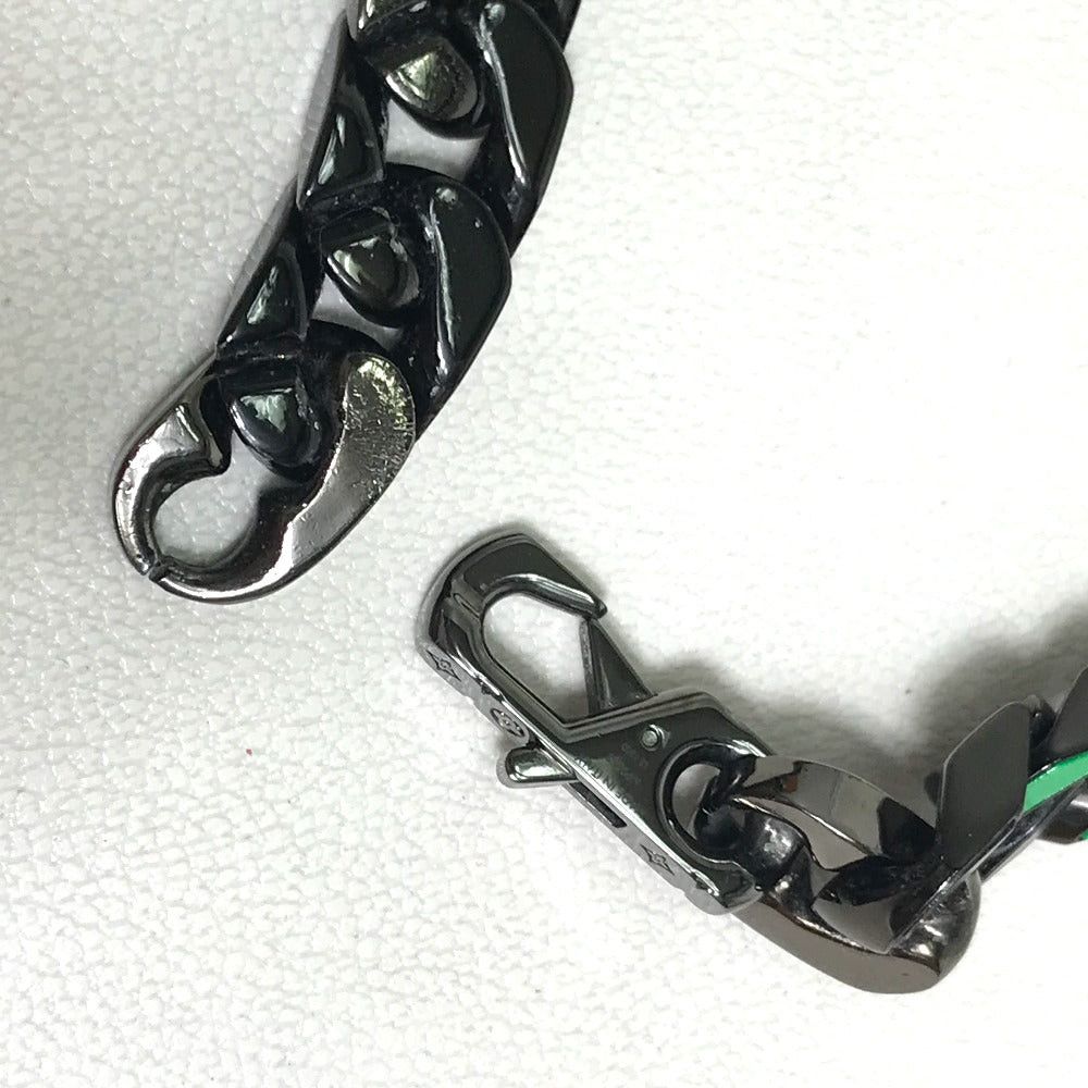 Louis Vuitton Louis Vuitton Mp2853 Lv Collier Chain Links Pâtise (Cheese) Accessories Necklace Metal Men Black/Green Size ONE SIZE - 6 Thumbnail
