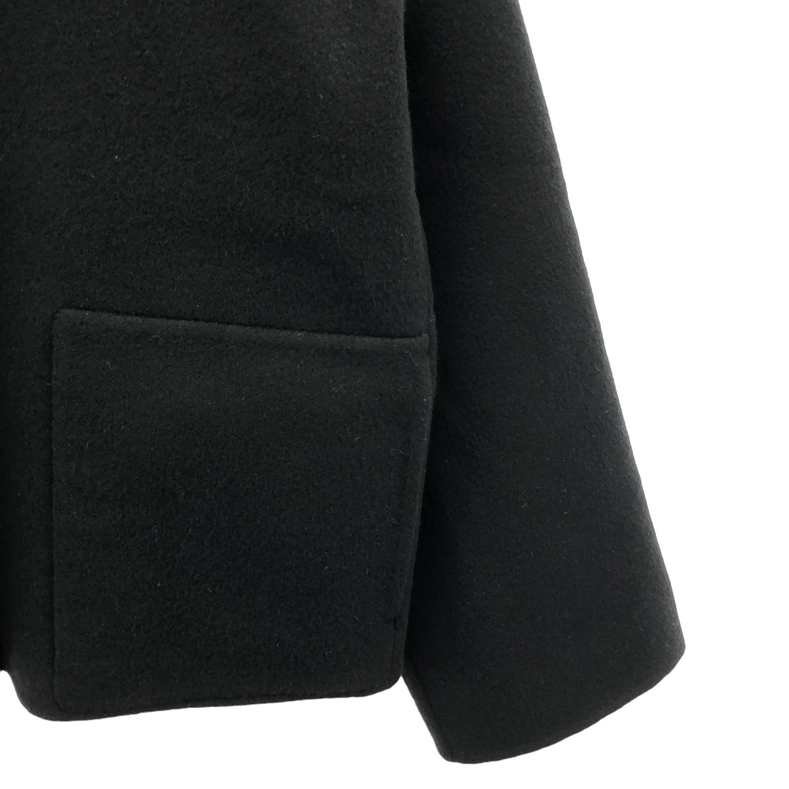 Hermes Hermes Outer Jacket Cashmere Black Size ONE SIZE - 4 Thumbnail