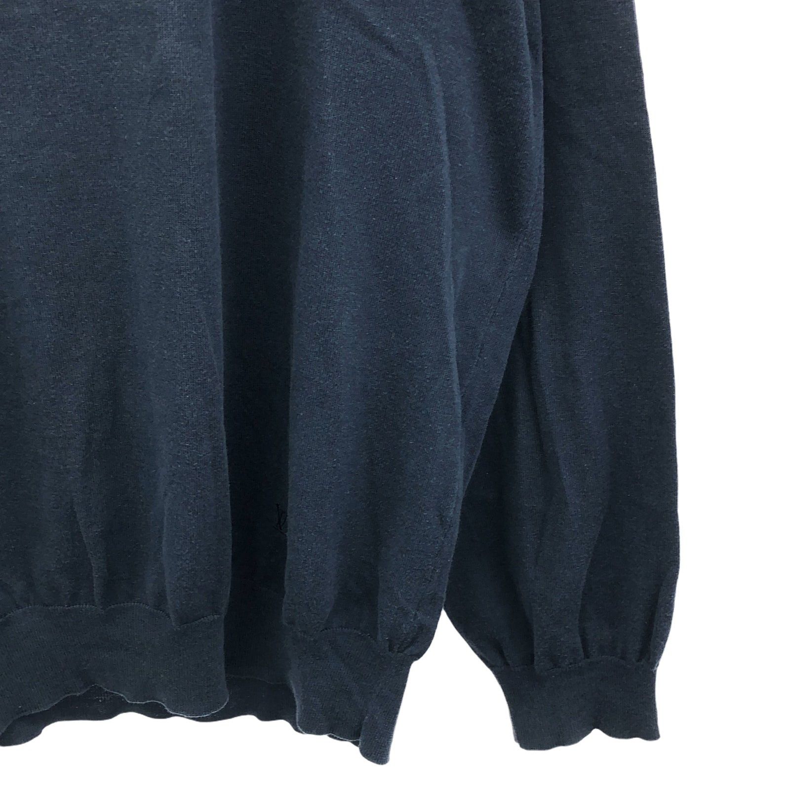 Louis Vuitton Louis Vuitton Sweater Knit Cotton Navy Size ONE SIZE - 4 Thumbnail