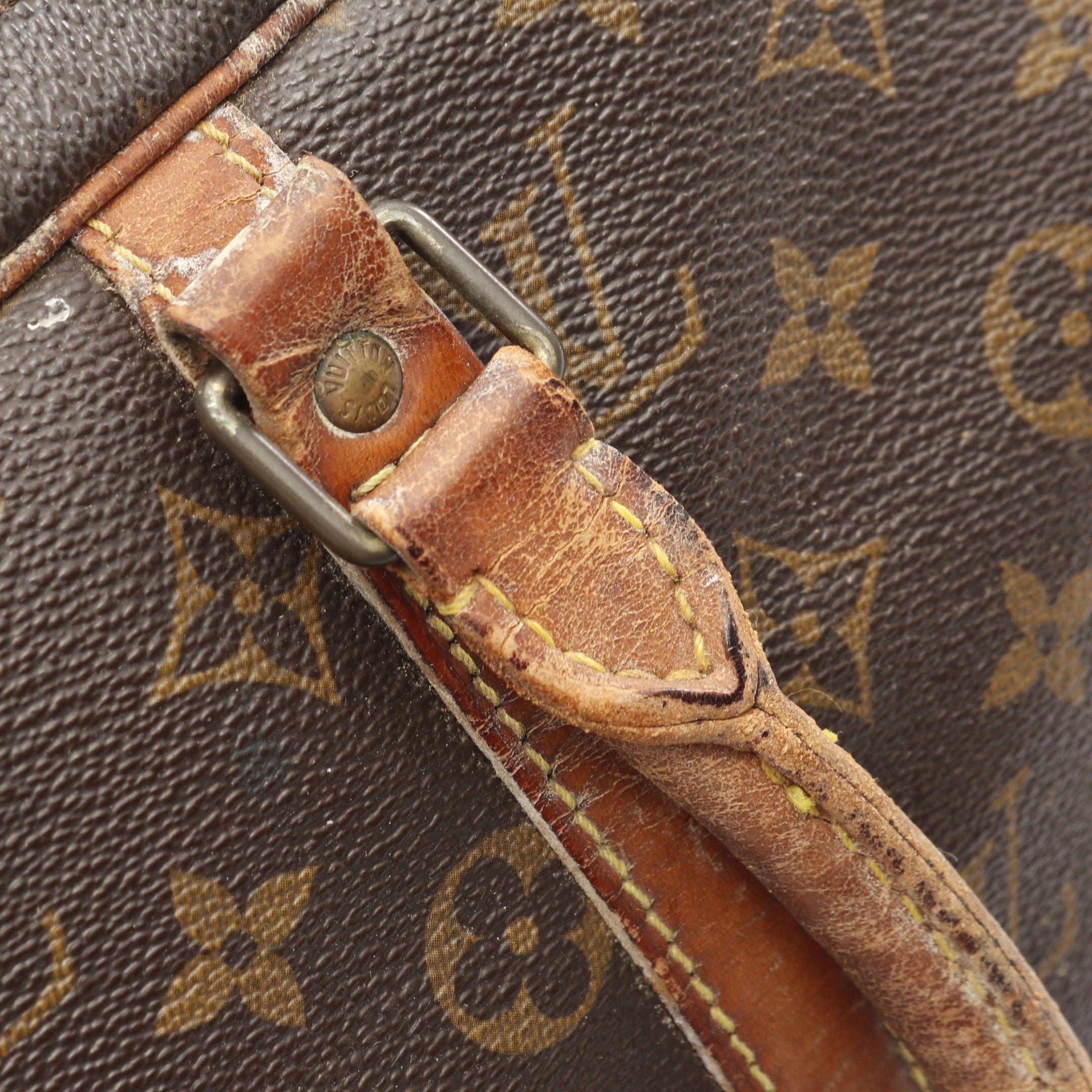Louis Vuitton Louis Vuitton Porte Document Voyage Monogram Briefcase Business Bag Leather Brown Size ONE SIZE - 9 Thumbnail