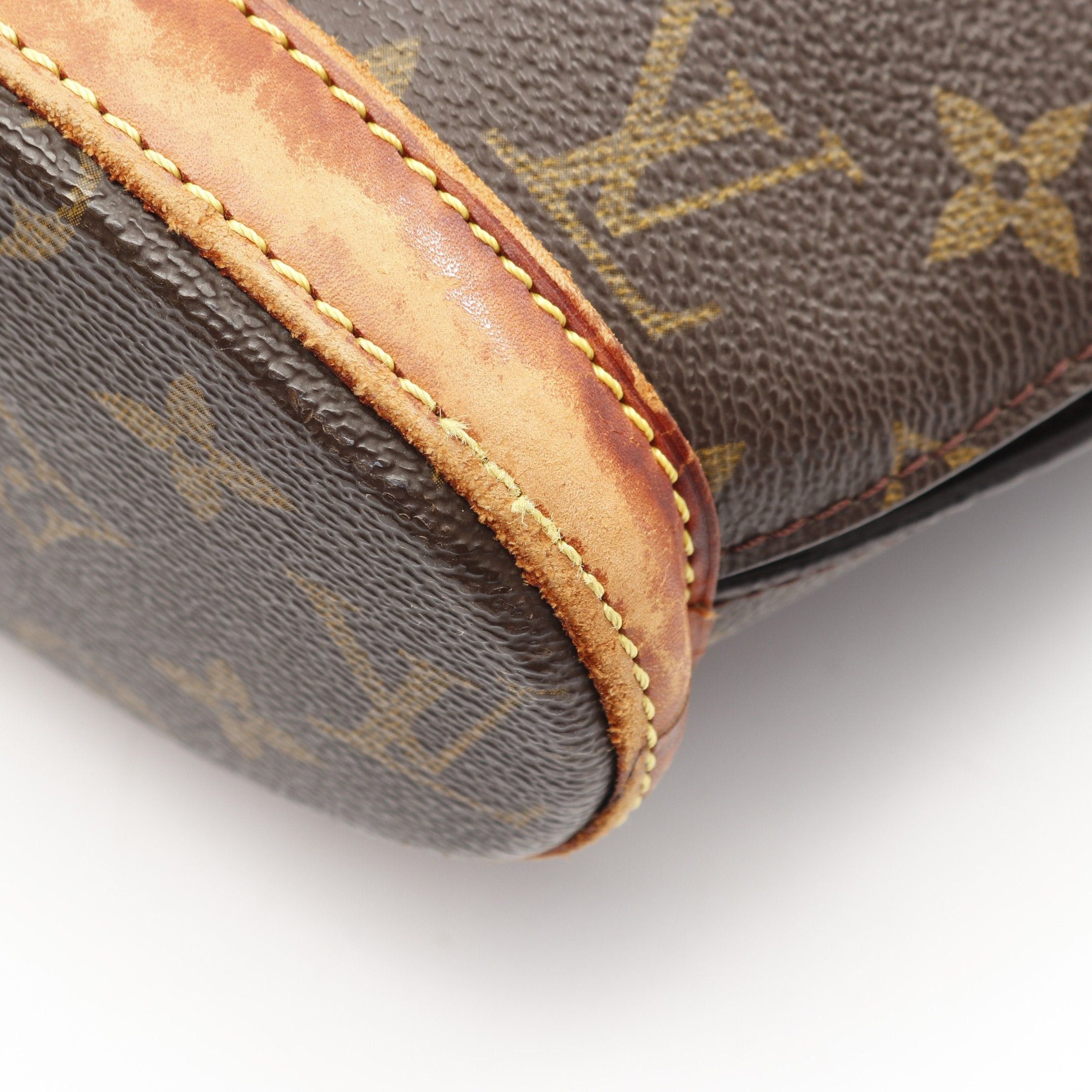 Louis Vuitton Louis Vuitton Babylon Monogram Shoulder Bag Leather Brown Size ONE SIZE - 9 Thumbnail