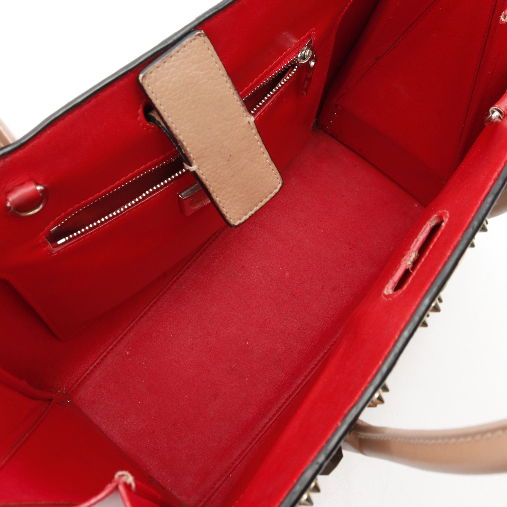 Christian Louboutin Christian Louboutin Paloma Medium Handbag Tote Bag Leather Patent Pink Size ONE SIZE - 3 Thumbnail
