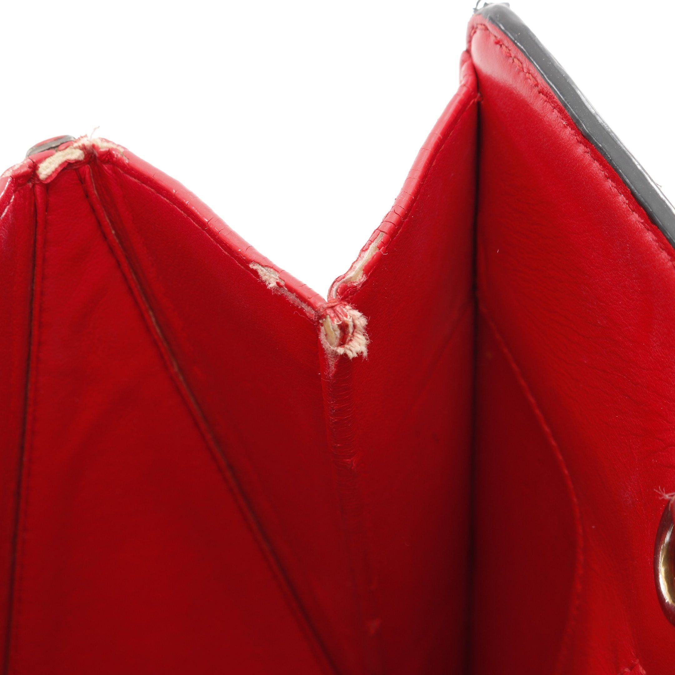 Christian Louboutin Christian Louboutin Paloma Medium Handbag Tote Bag Leather Patent Pink Size ONE SIZE - 9 Thumbnail