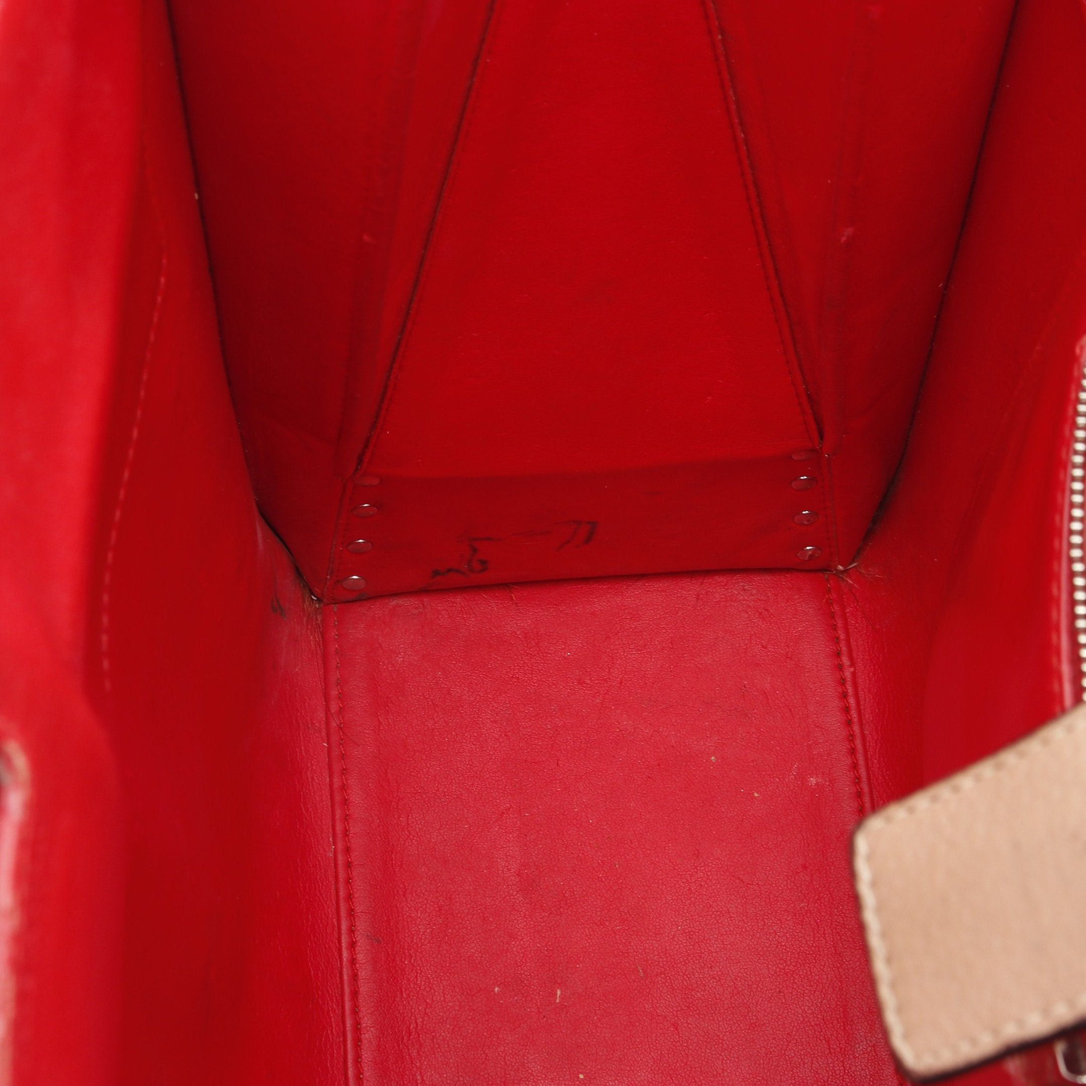 Christian Louboutin Christian Louboutin Paloma Medium Handbag Tote Bag Leather Patent Pink Size ONE SIZE - 11 Thumbnail