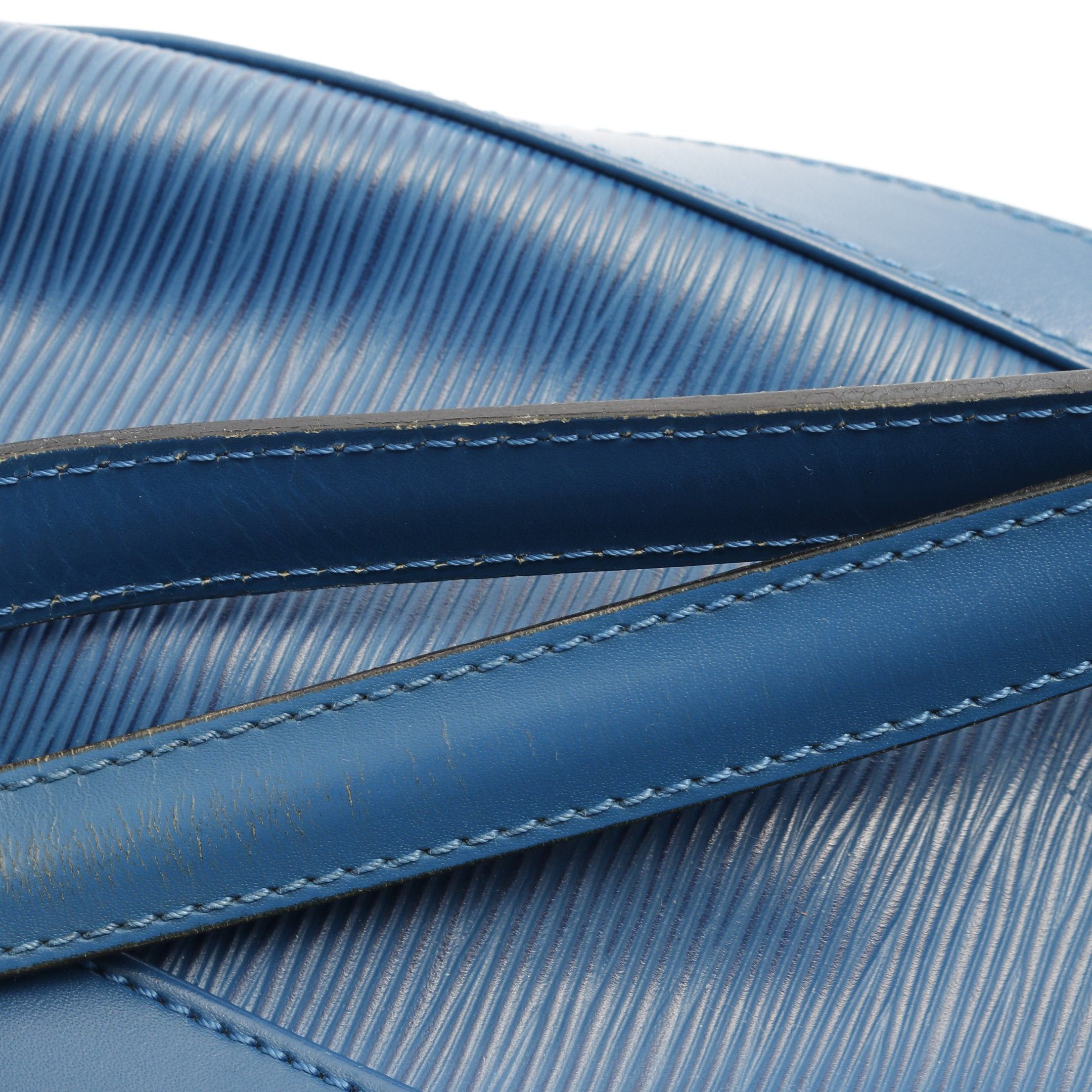 Louis Vuitton Louis Vuitton Randonnee Pm Epi Toledo Blue Shoulder Bag Leather Size ONE SIZE - 7 Thumbnail
