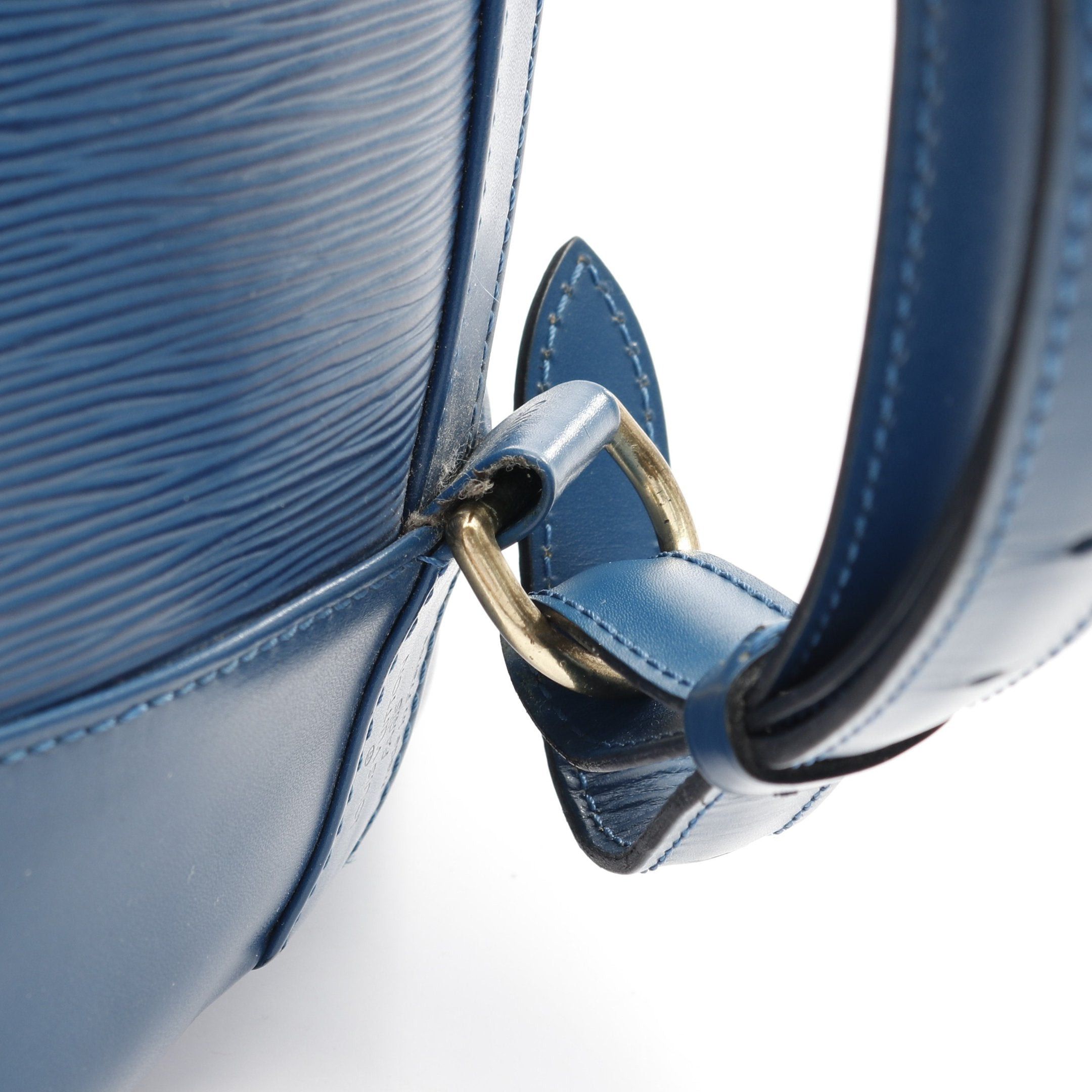 Louis Vuitton Louis Vuitton Randonnee Pm Epi Toledo Blue Shoulder Bag Leather Size ONE SIZE - 10 Thumbnail