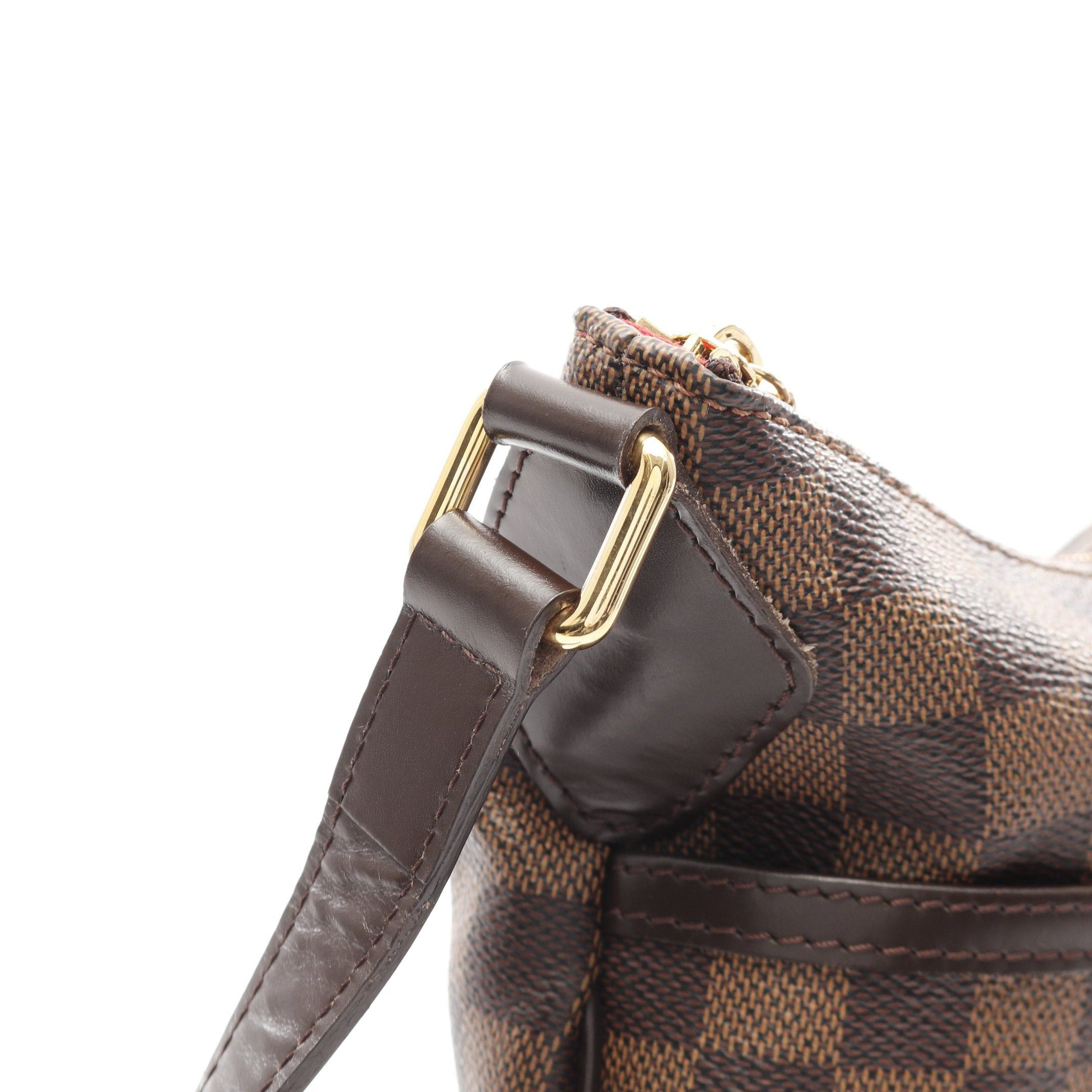 Louis Vuitton Louis Vuitton Bloomsbury Pm Damier Ebene Shoulder Bag Leather Brown Size ONE SIZE - 8 Thumbnail