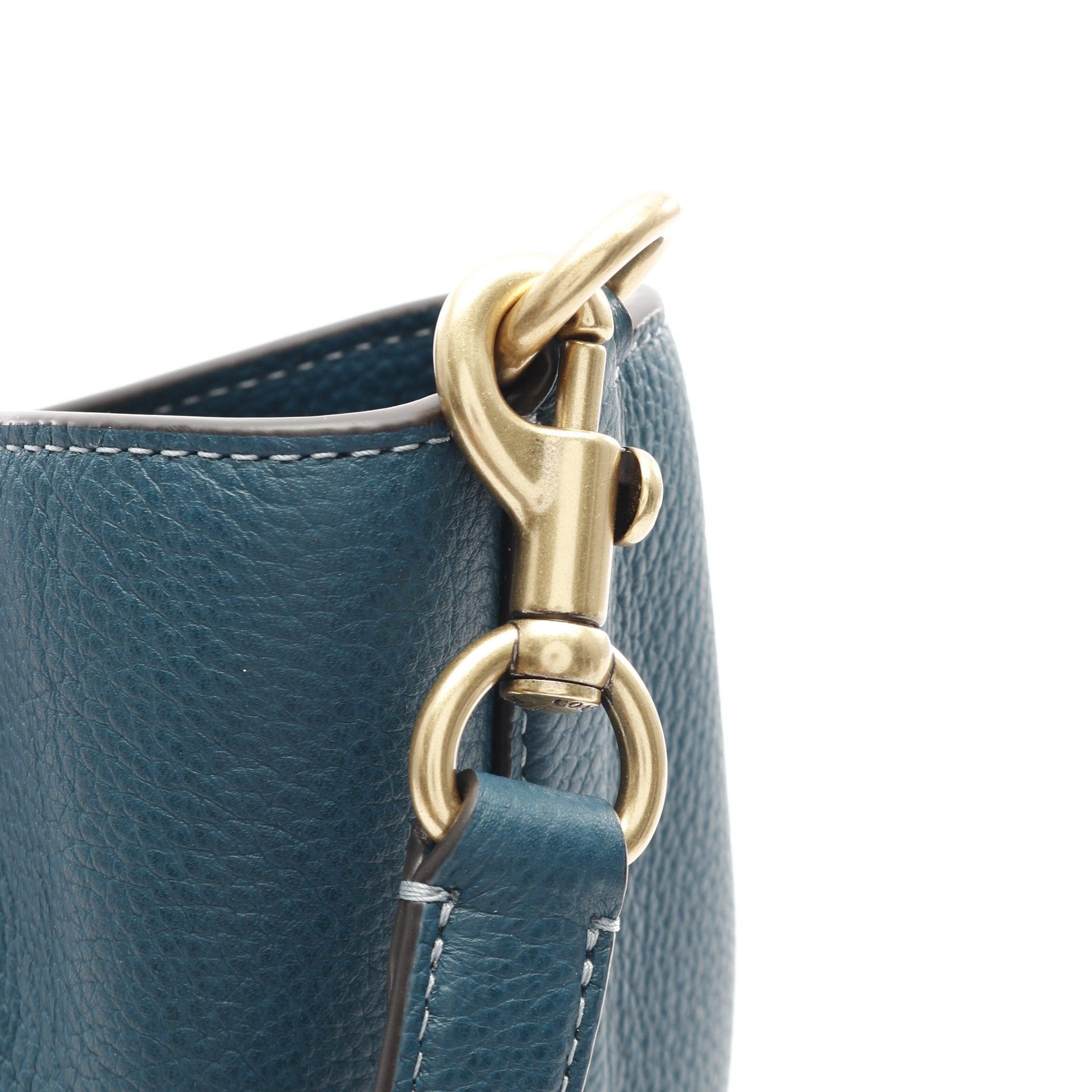 Coach Coach Willow Soft Bucket Bag One Shoulder Leather Blue Green Size ONE SIZE - 7 Thumbnail