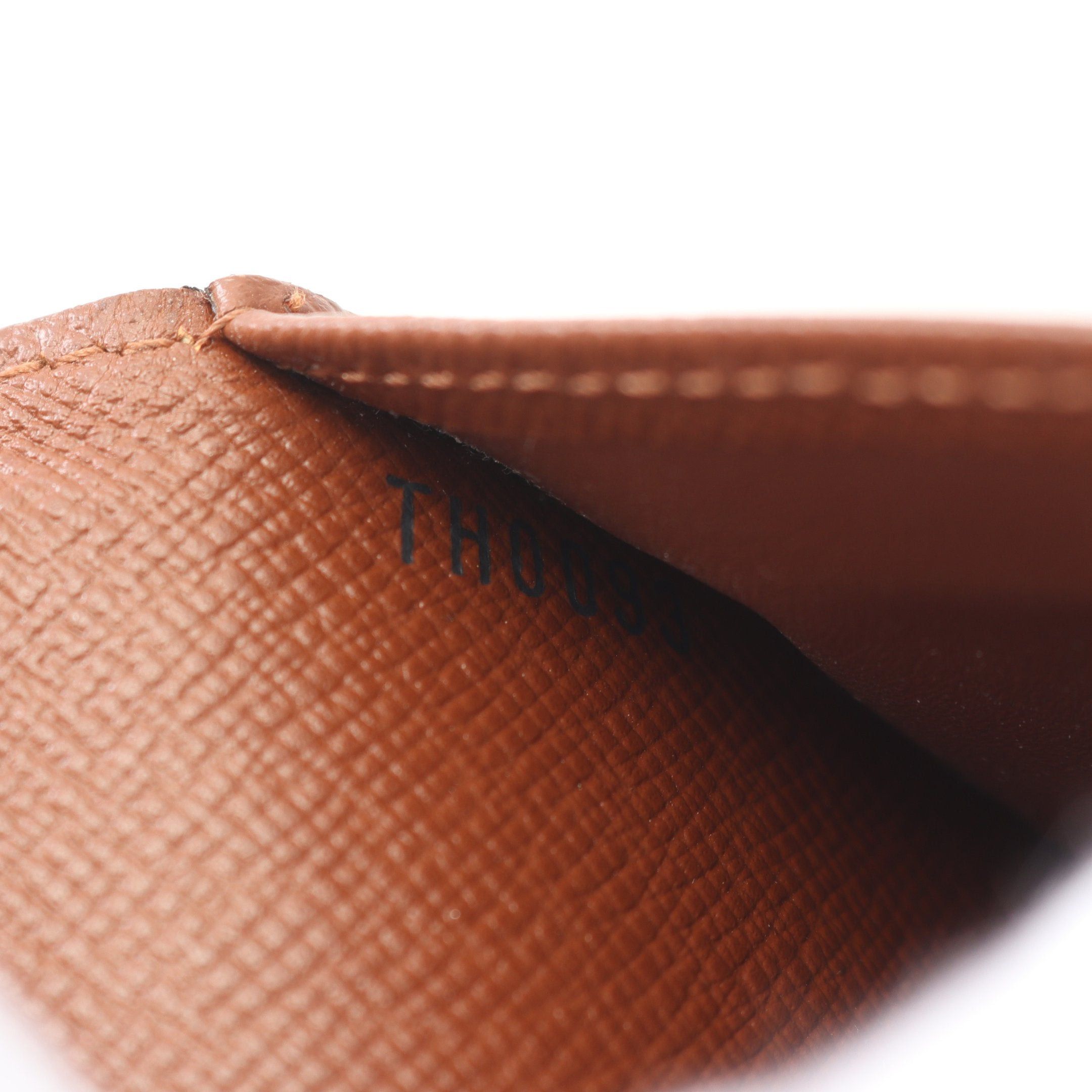 Louis Vuitton Louis Vuitton Porto Tresor International Monogram Trifold Long Wallet Leather Brown Size ONE SIZE - 6 Thumbnail