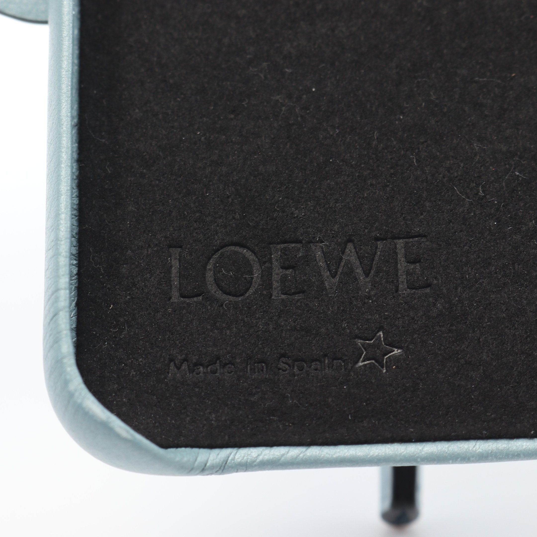 Loewe Loewe Elephant Iphone 11 Cover Case Leather Light Blue Size ONE SIZE - 3 Thumbnail