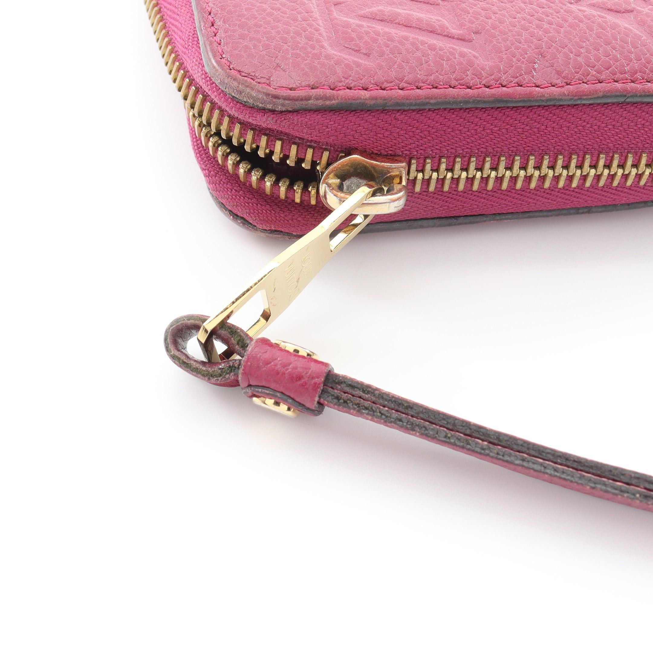 Louis Vuitton Louis Vuitton Zippy Wallet Monogram Empreinte Oror Round Zipper Long Leather Pink Purple Size ONE SIZE - 11 Thumbnail