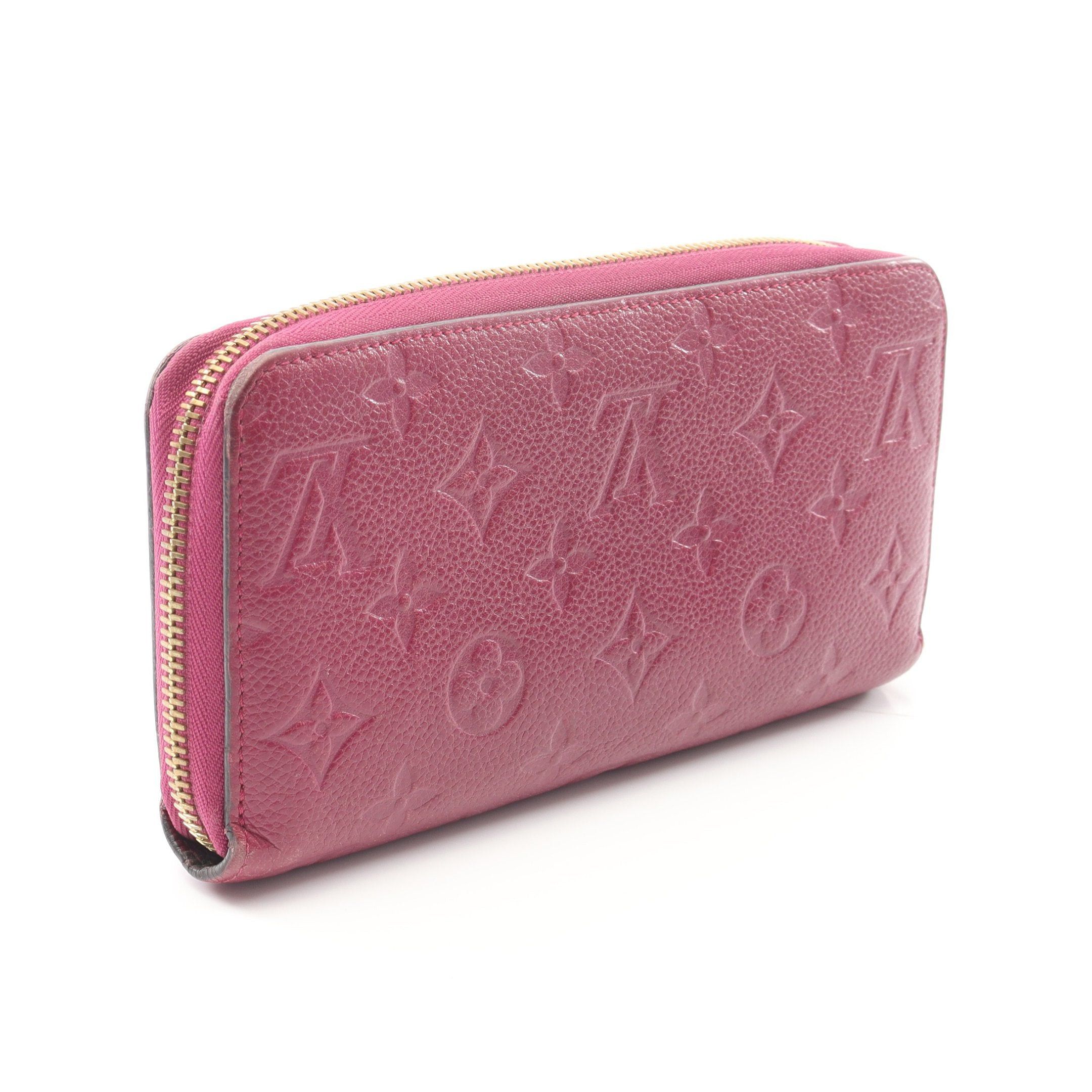 Louis Vuitton Louis Vuitton Zippy Wallet Monogram Empreinte Oror Round Zipper Long Leather Pink Purple Size ONE SIZE - 2 Thumbnail