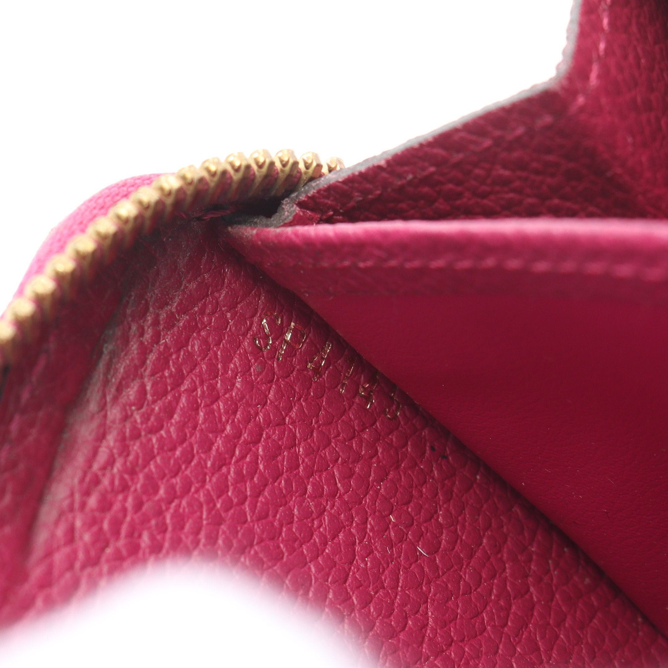 Louis Vuitton Louis Vuitton Zippy Wallet Monogram Empreinte Oror Round Zipper Long Leather Pink Purple Size ONE SIZE - 5 Thumbnail