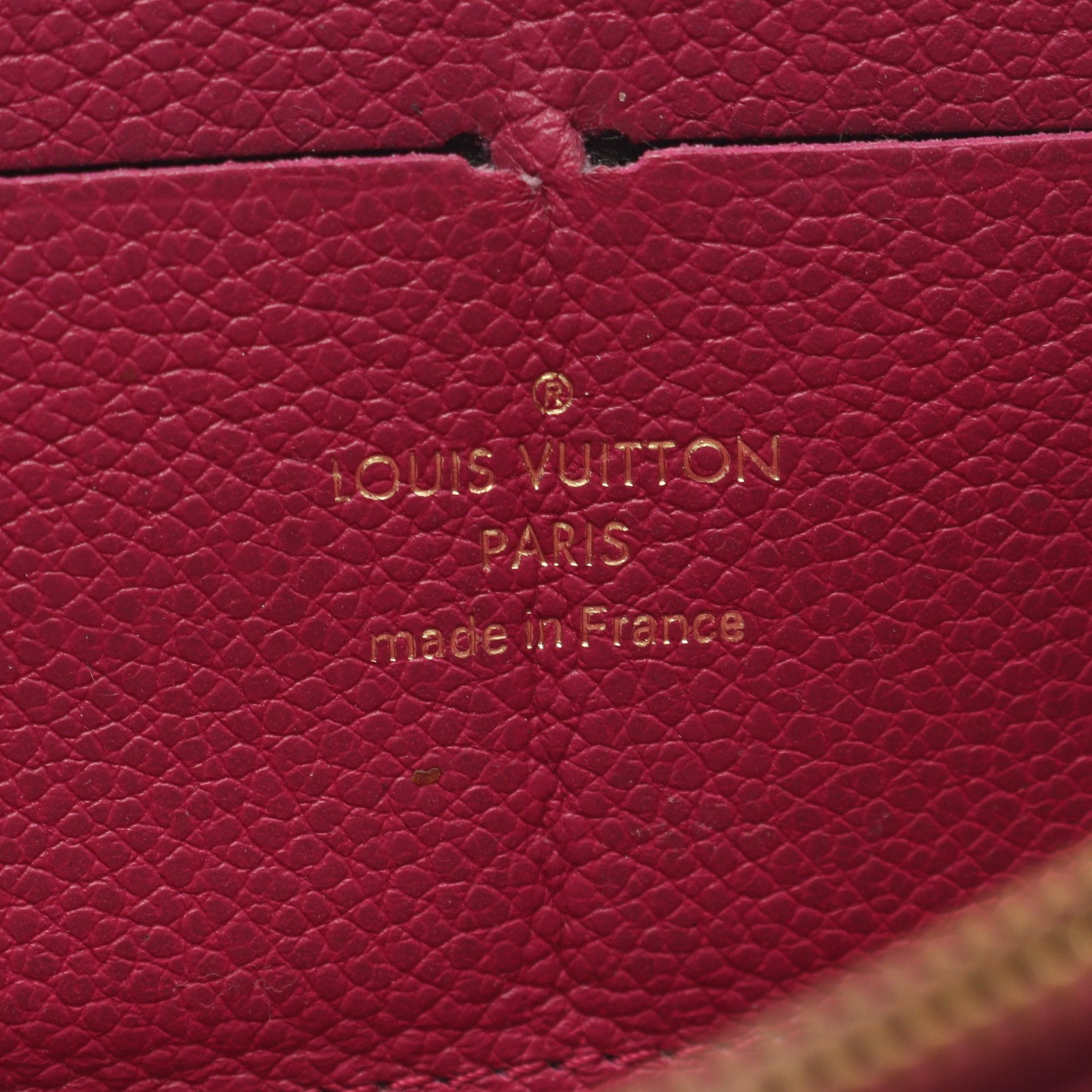 Louis Vuitton Louis Vuitton Zippy Wallet Monogram Empreinte Oror Round Zipper Long Leather Pink Purple Size ONE SIZE - 4 Thumbnail