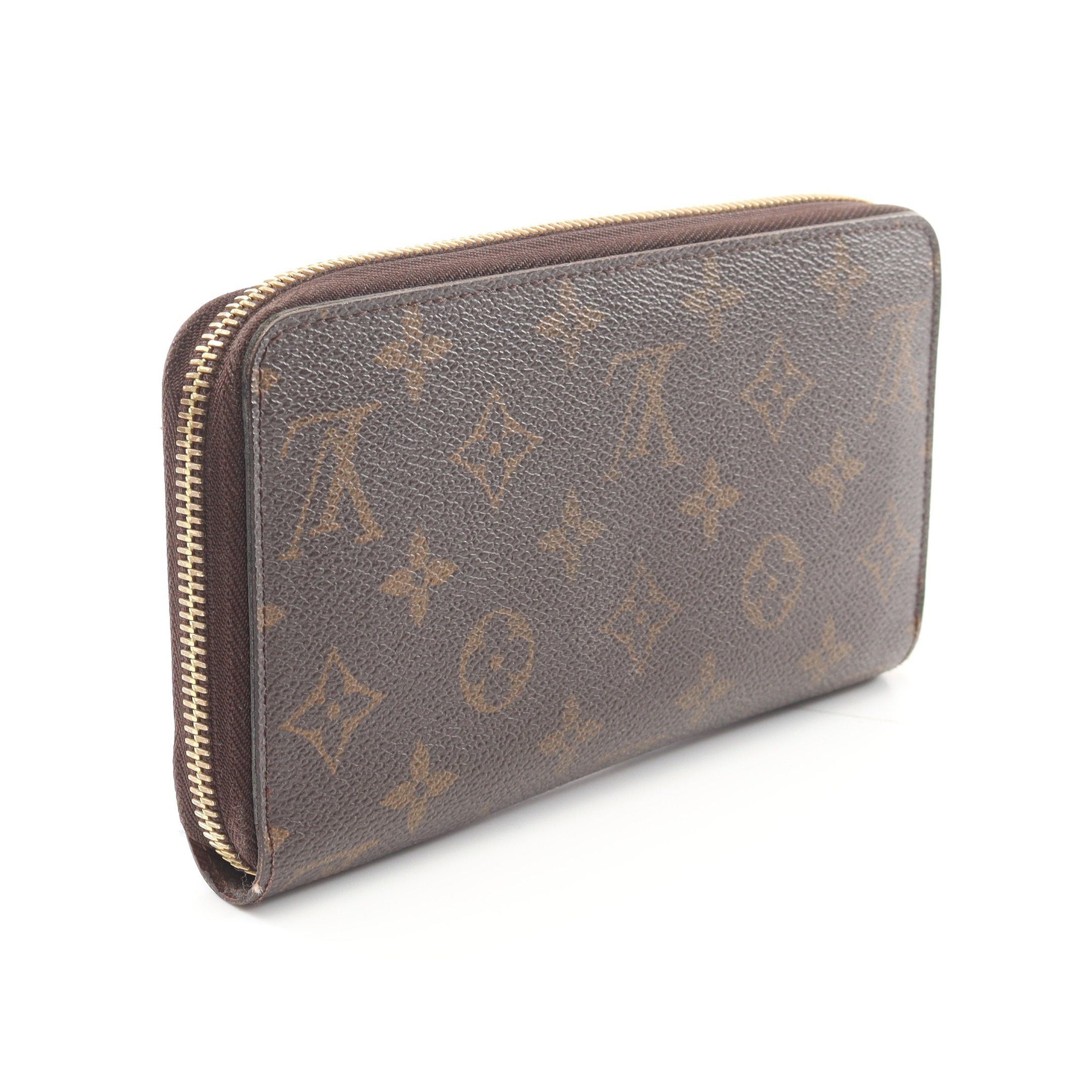 Louis Vuitton Louis Vuitton Zippy Wallet Monogram Round Zipper Long Brown Size ONE SIZE - 2 Thumbnail