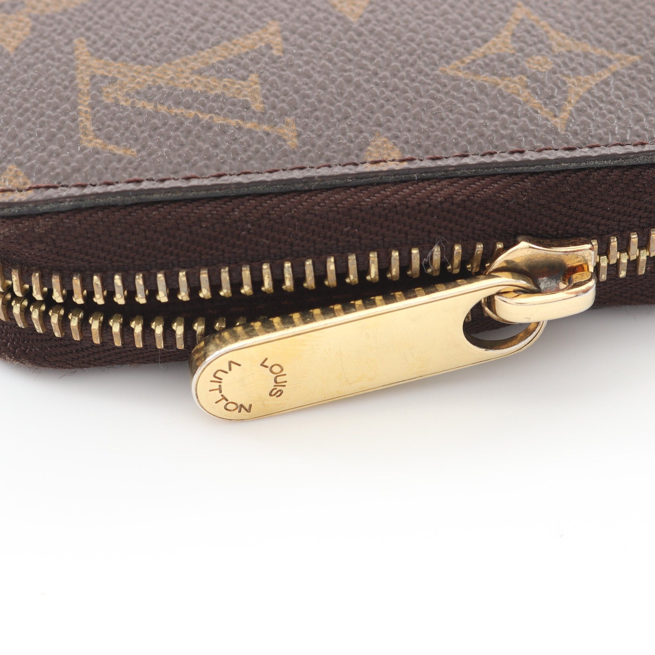Louis Vuitton Louis Vuitton Zippy Wallet Monogram Round Zipper Long Brown Size ONE SIZE - 10 Thumbnail