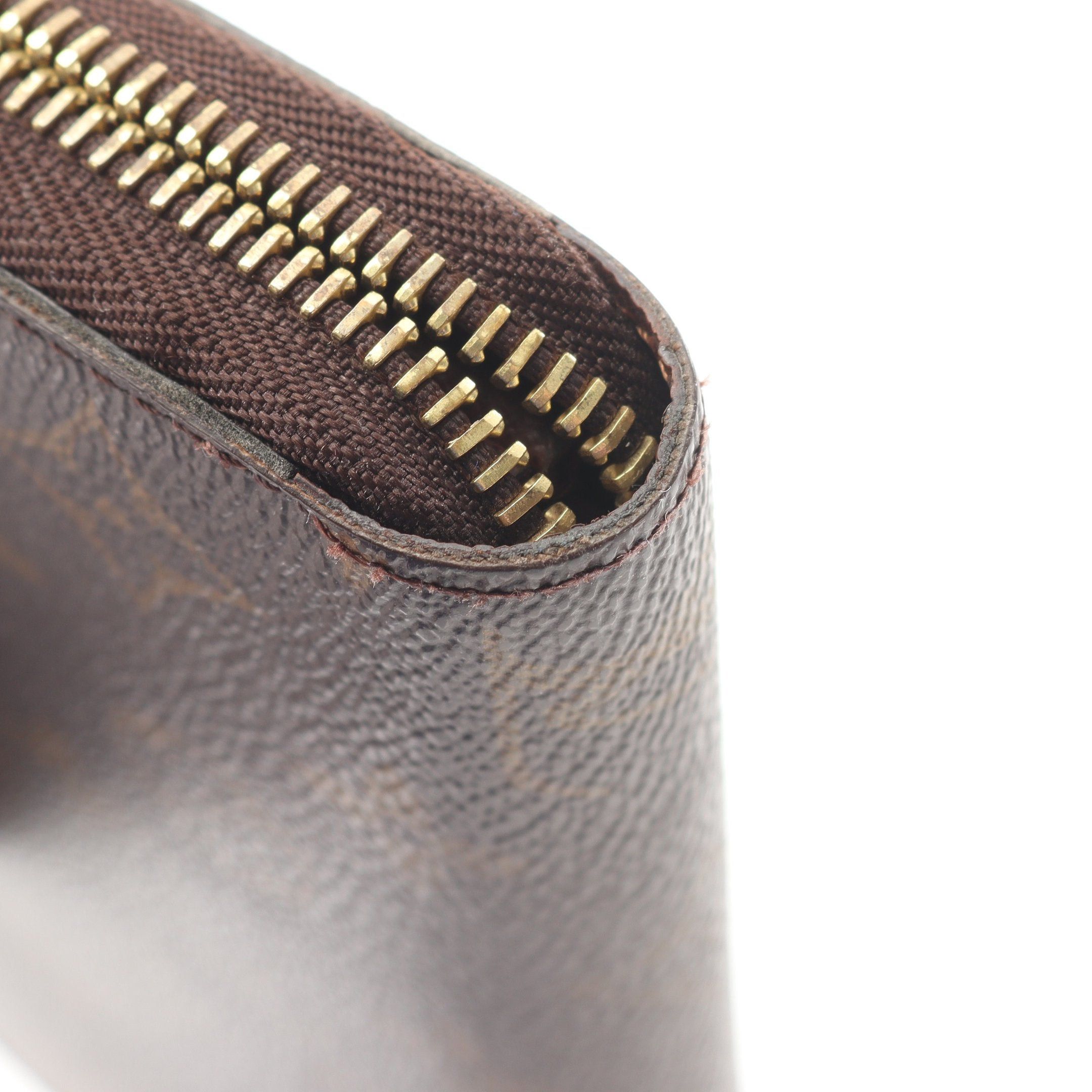 Louis Vuitton Louis Vuitton Zippy Wallet Monogram Round Zipper Long Brown Size ONE SIZE - 8 Thumbnail
