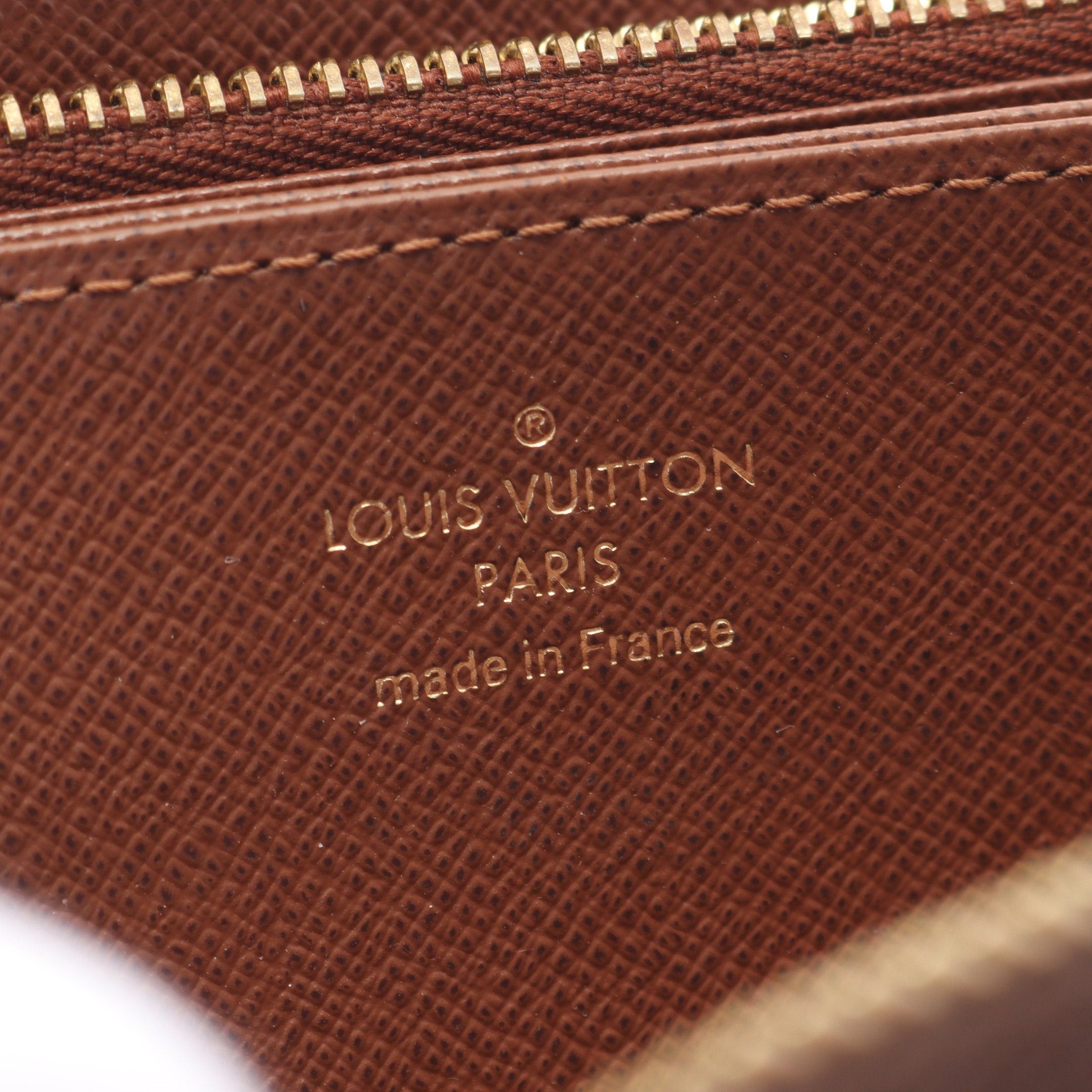 Louis Vuitton Louis Vuitton Zippy Wallet Monogram Round Zipper Long Brown Size ONE SIZE - 4 Thumbnail