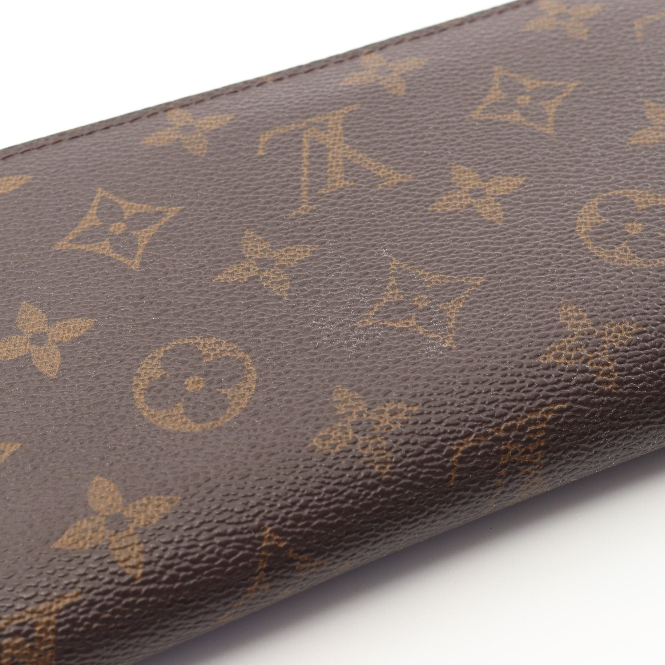 Louis Vuitton Louis Vuitton Zippy Wallet Monogram Round Zipper Long Brown Size ONE SIZE - 11 Thumbnail