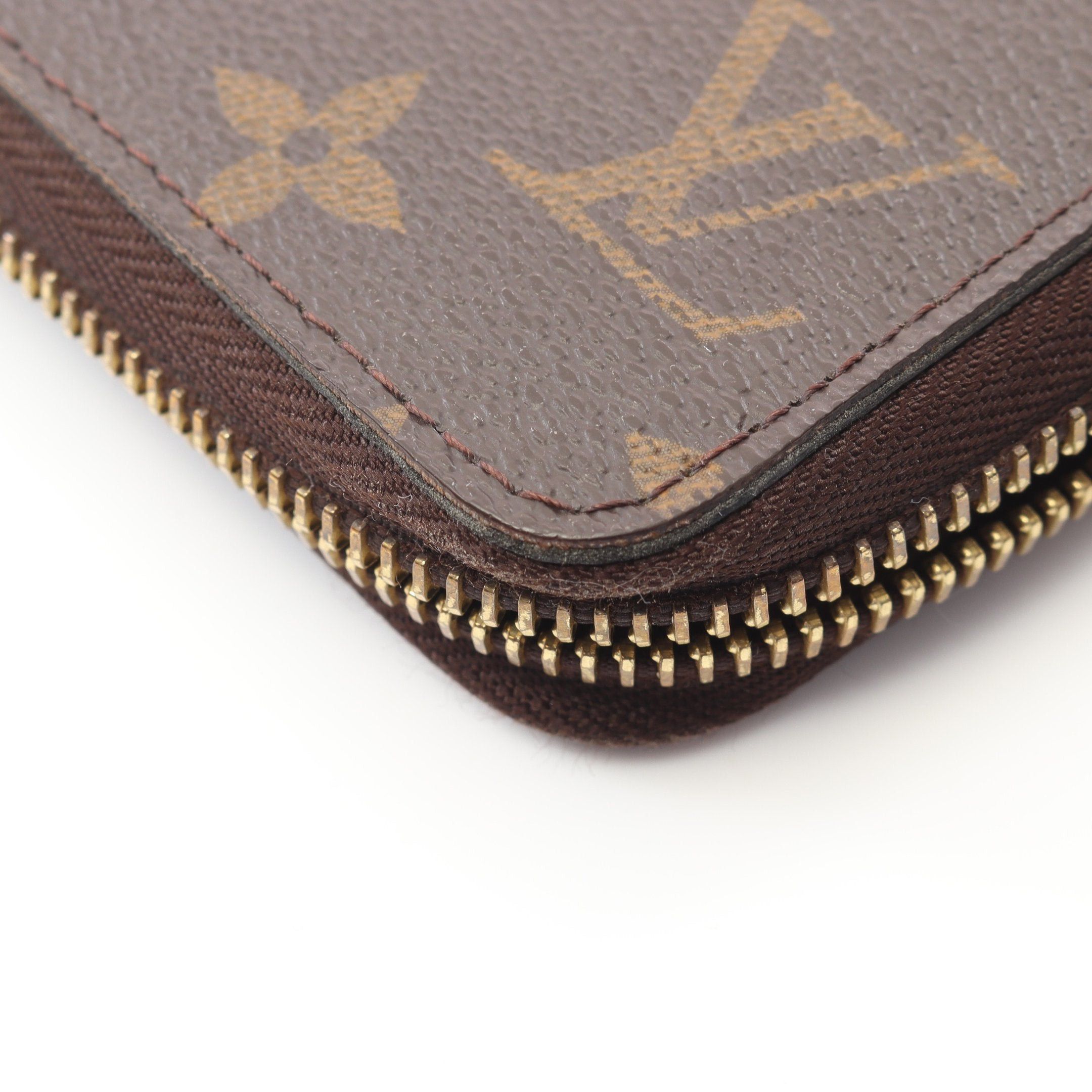Louis Vuitton Louis Vuitton Zippy Wallet Monogram Round Zipper Long Brown Size ONE SIZE - 9 Thumbnail