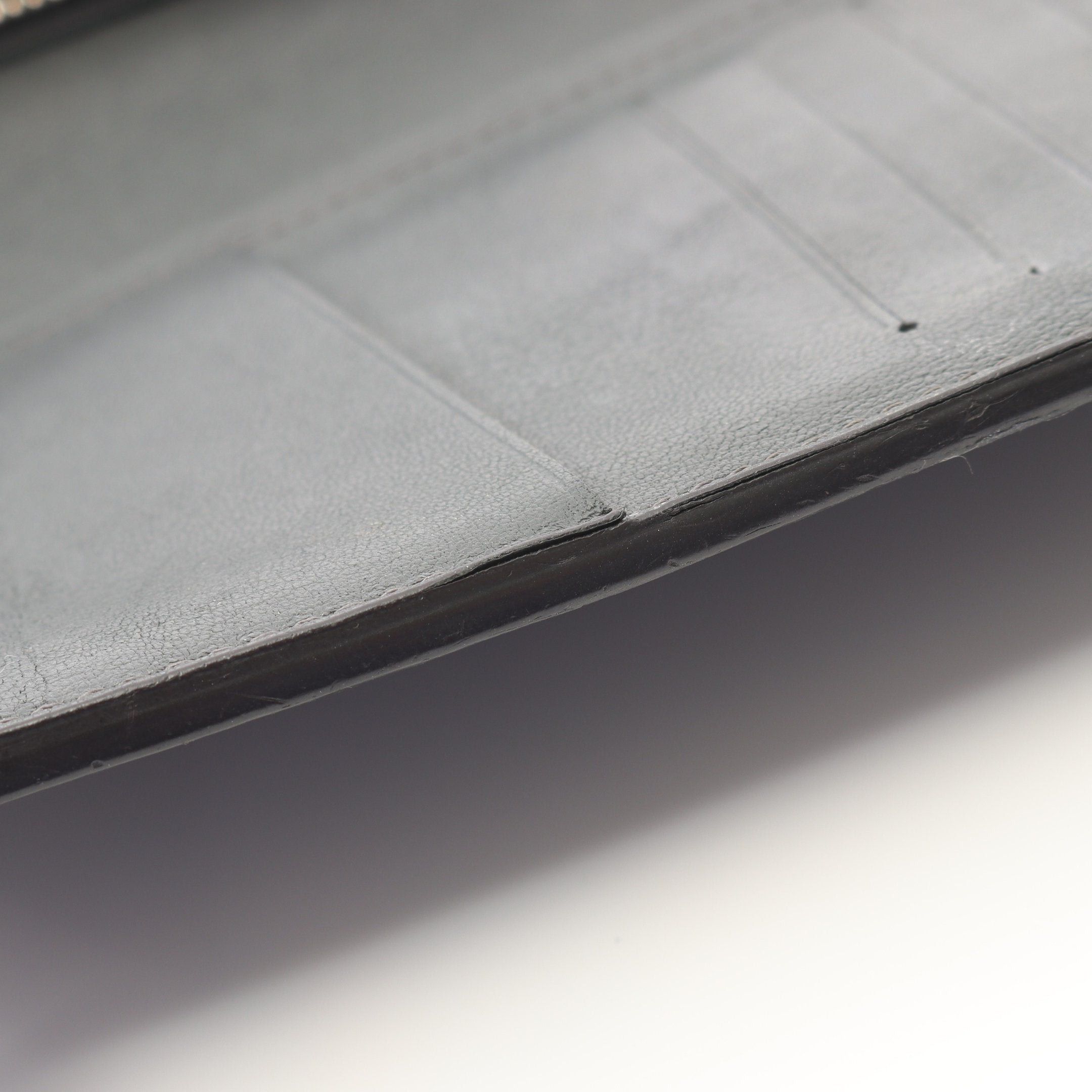 Louis Vuitton Louis Vuitton Portefeuil Brother Taurillon Anthracite Bi-Fold Long Wallet Leather Gray Green Size ONE SIZE - 11 Thumbnail