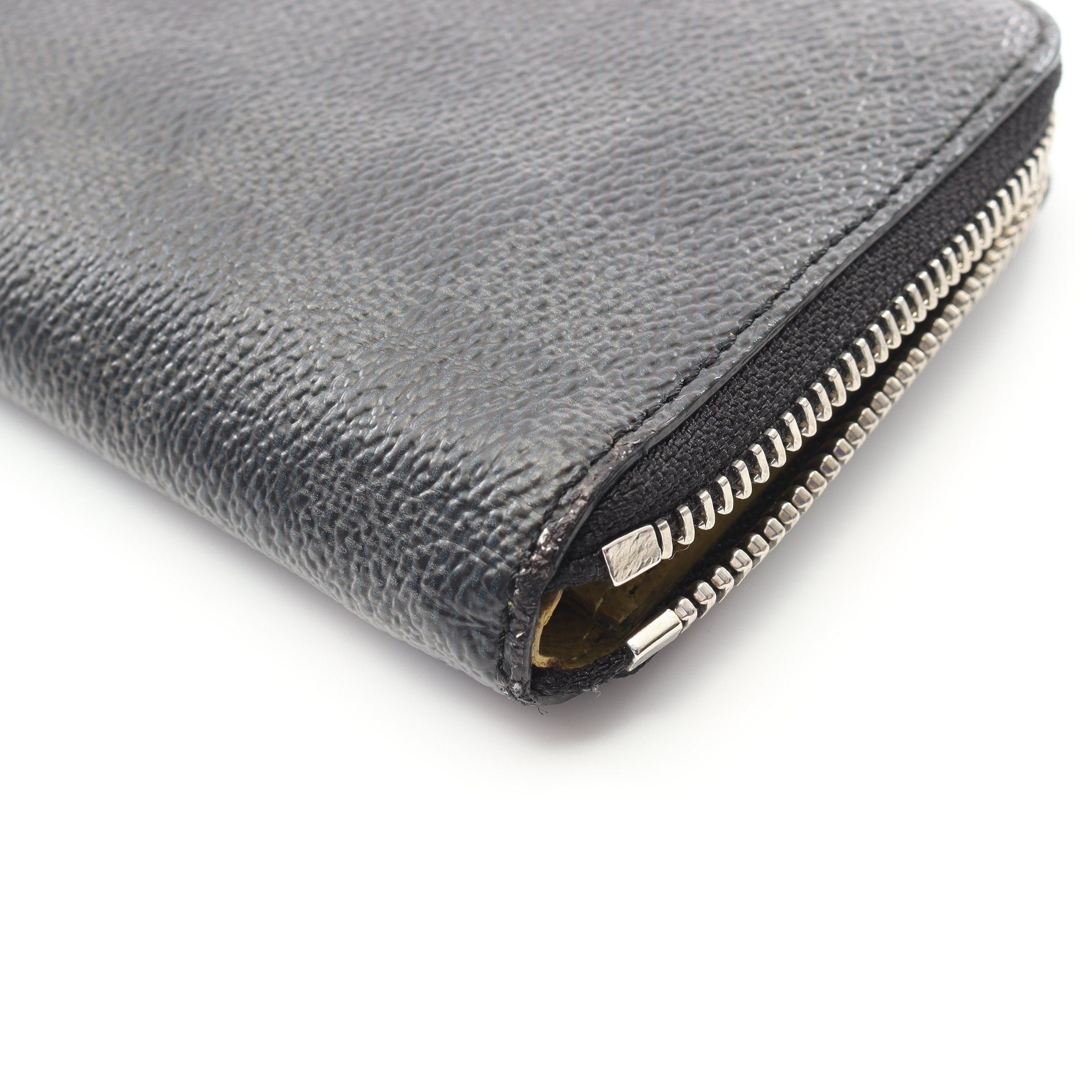 Louis Vuitton Louis Vuitton Zippy Wallet Vertical Damier Graphite Round Zipper Long Animal Print Black Multicolor Size ONE SIZE - 11 Thumbnail