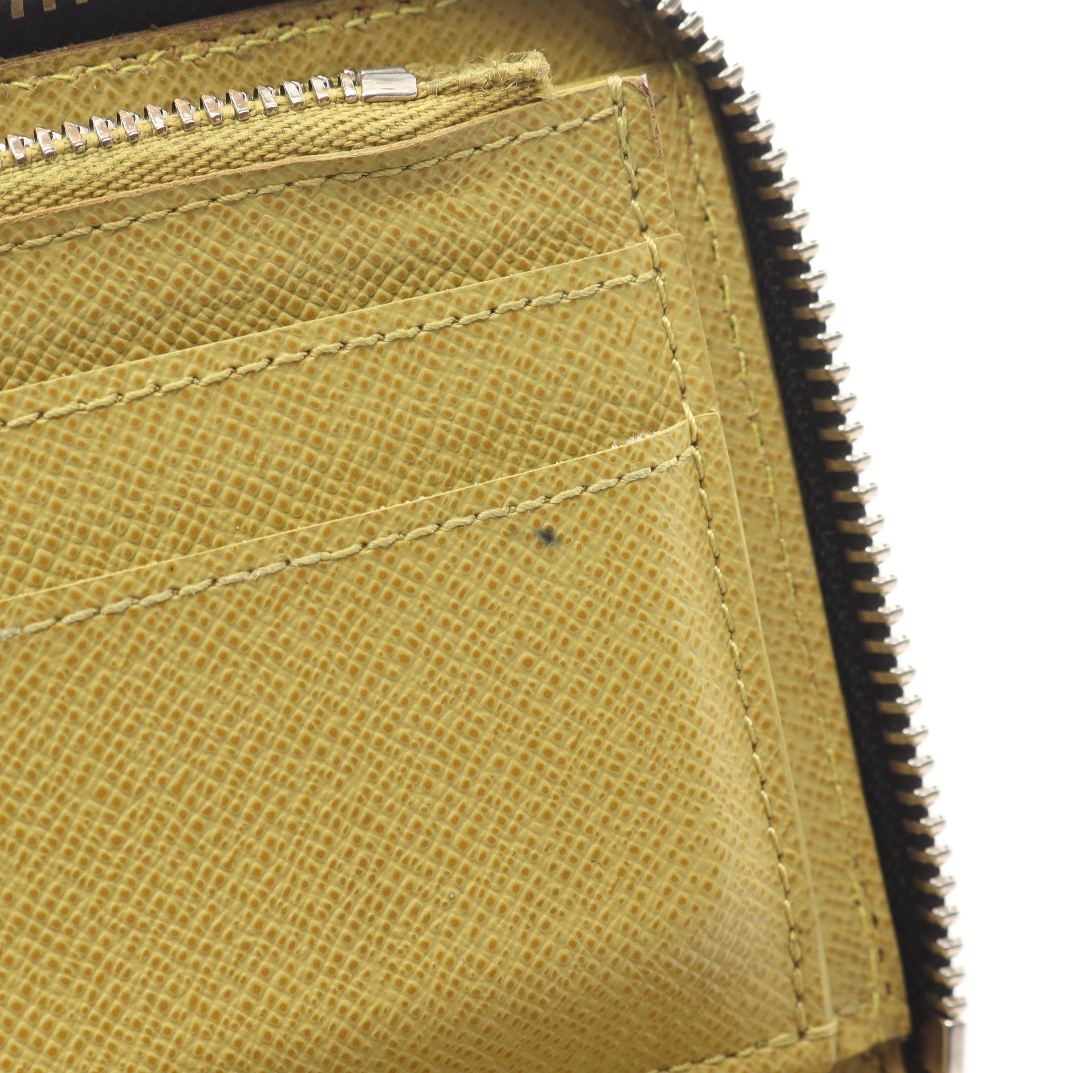 Louis Vuitton Louis Vuitton Zippy Wallet Vertical Damier Graphite Round Zipper Long Animal Print Black Multicolor Size ONE SIZE - 6 Thumbnail