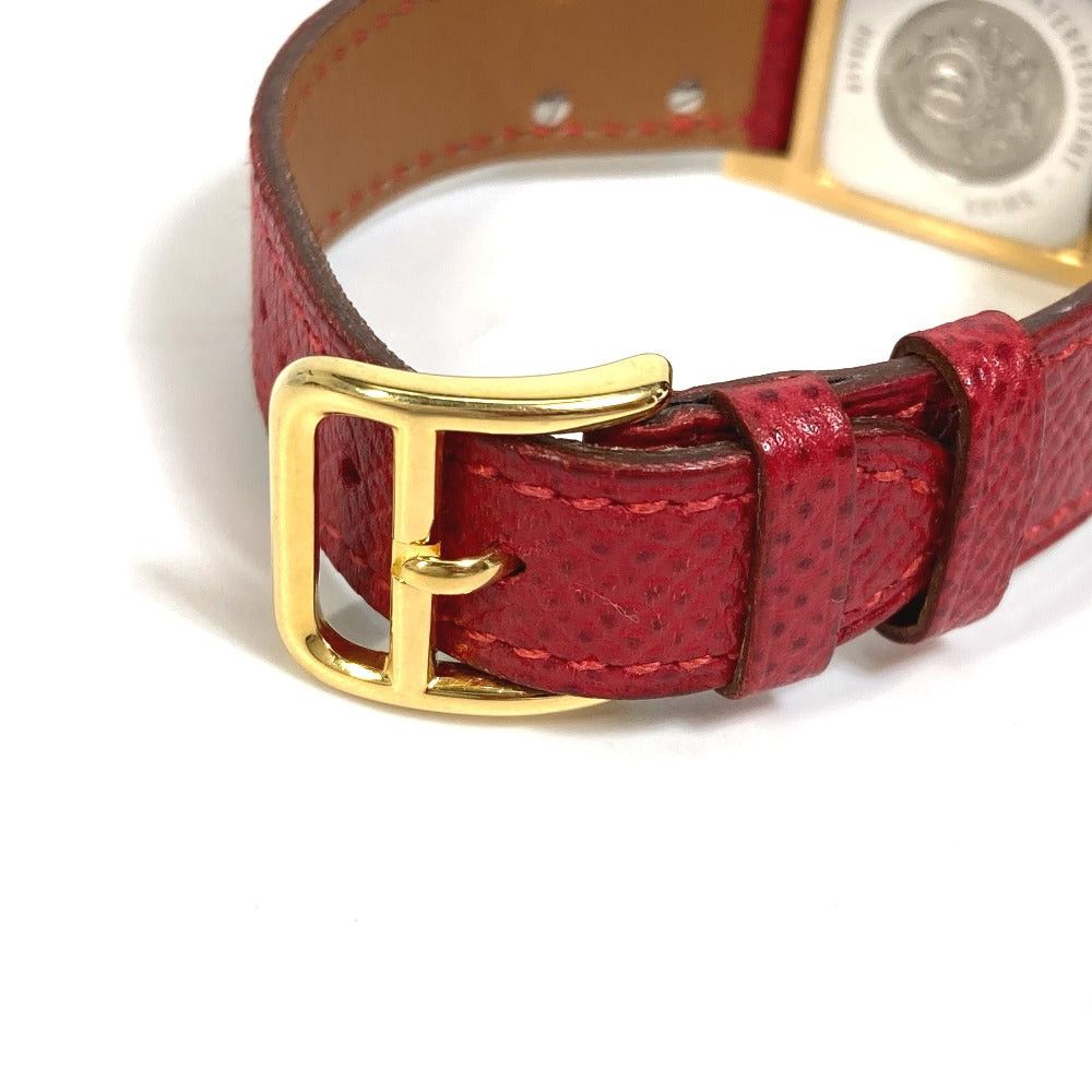 Hermes Hermes Medor Quartz Bracelet Watch Wristwatch Gp Women Gold Size ONE SIZE - 8 Thumbnail